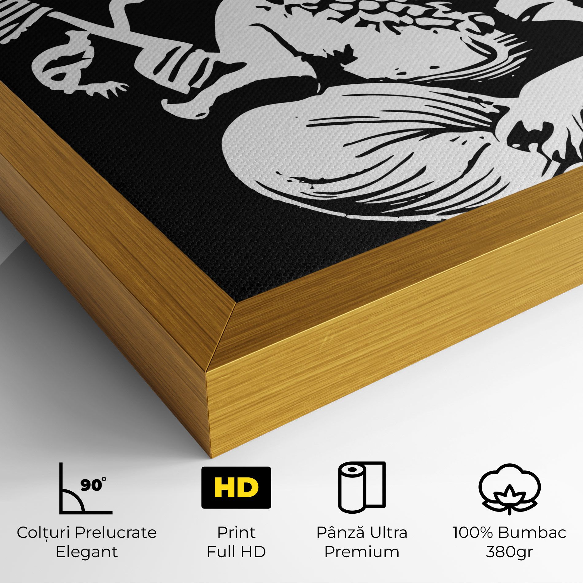 Black And White Ganesha mockup 4