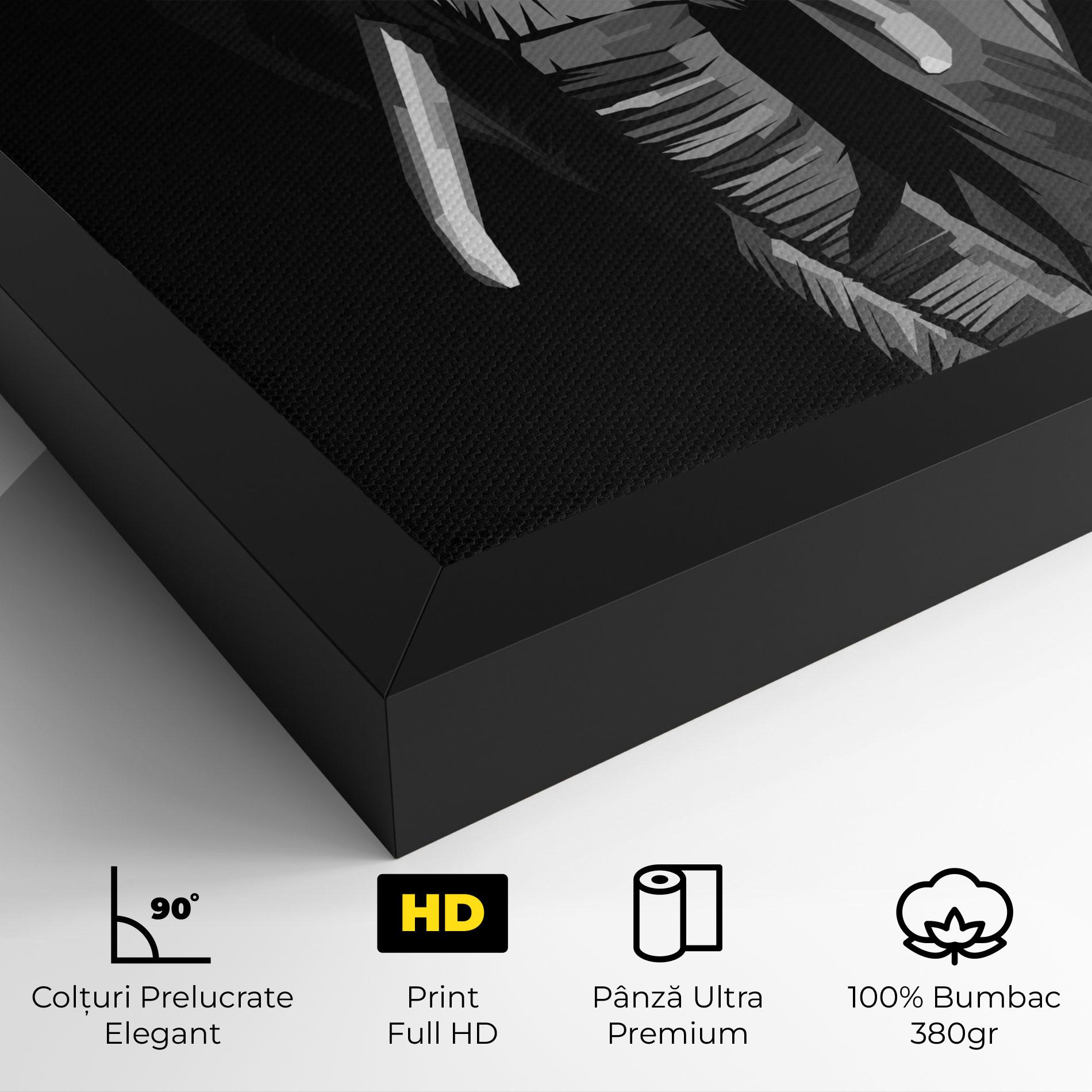 Tablou Canvas Beautiful Grey Elephant mockup 4