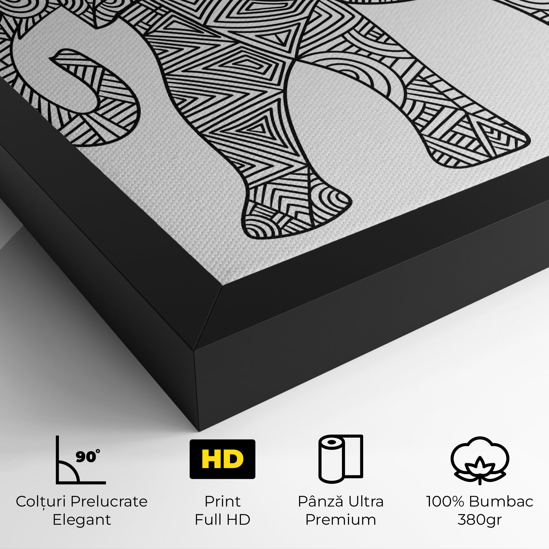 Elephant Mandala mockup 4