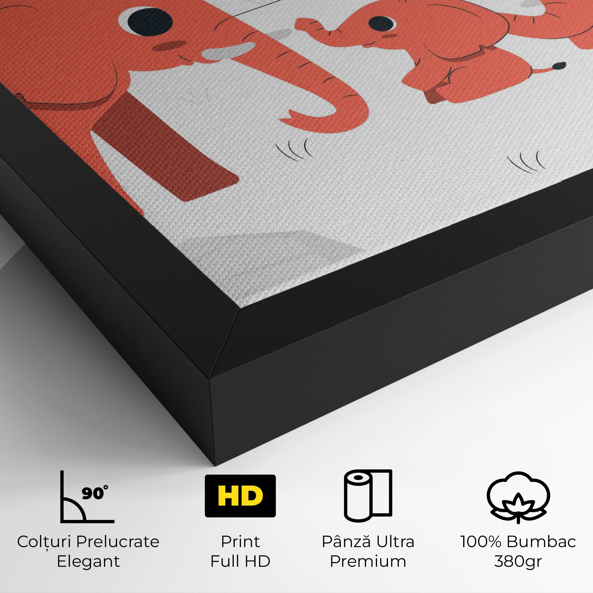 Orange Elephant mockup 4