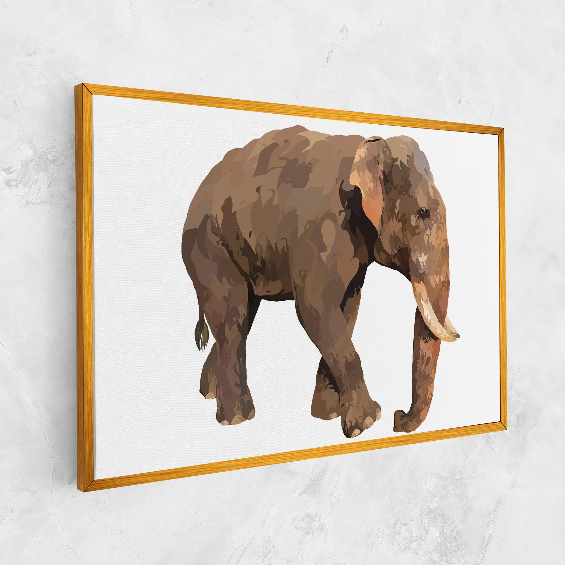 Brown Elephant mockup 1