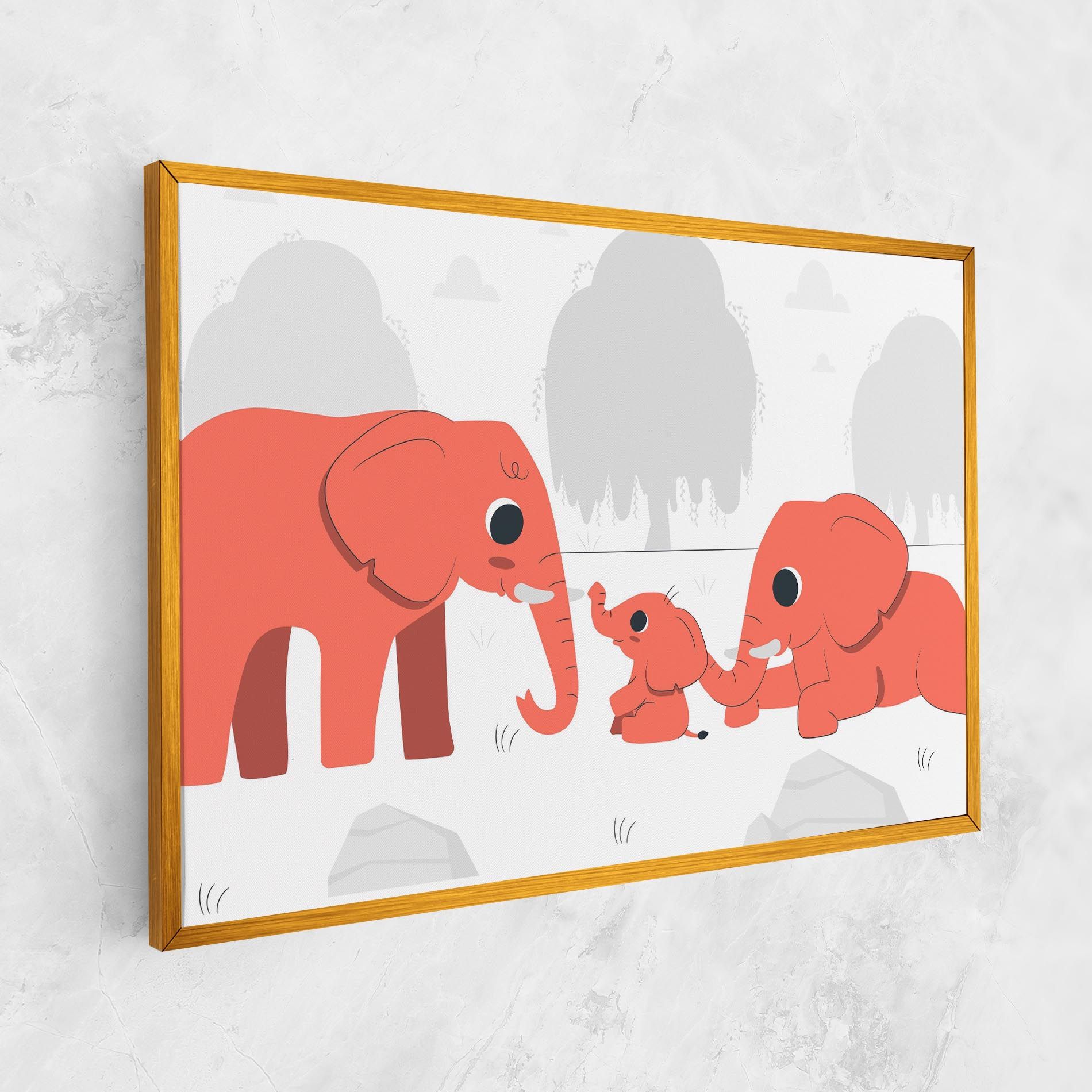 Orange Elephant mockup 1