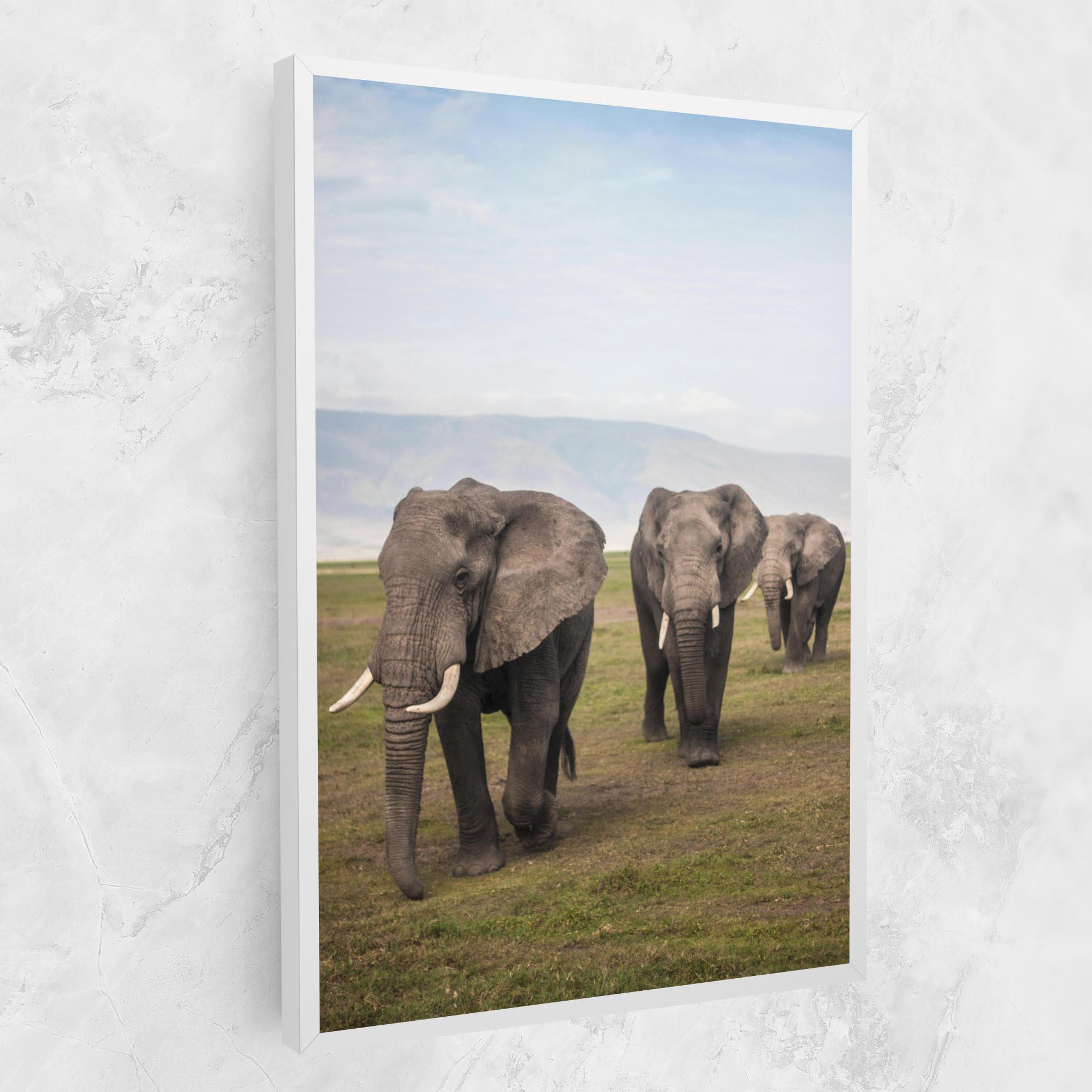Tablou Canvas Elephant Landscape mockup 1