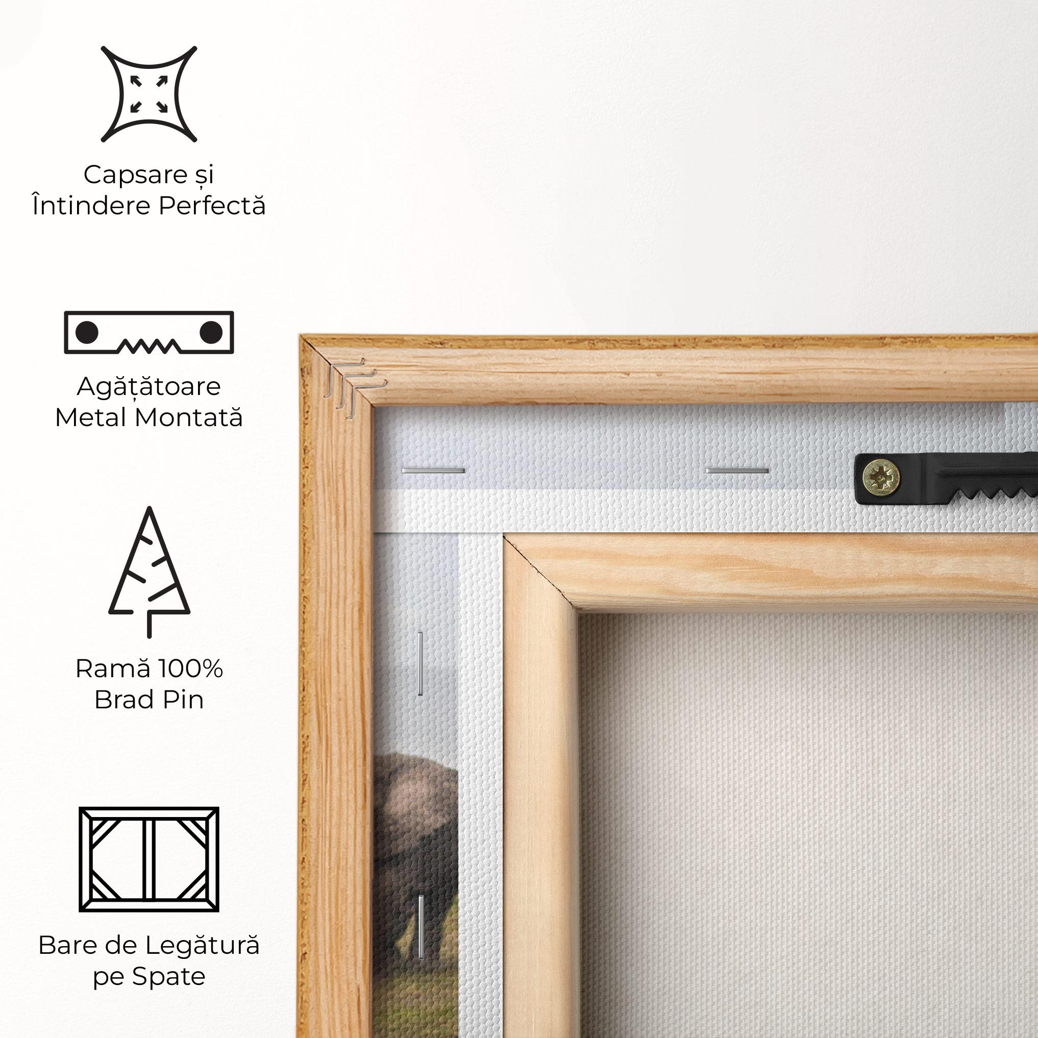 Tablou Canvas Elephant Landscape mockup 5