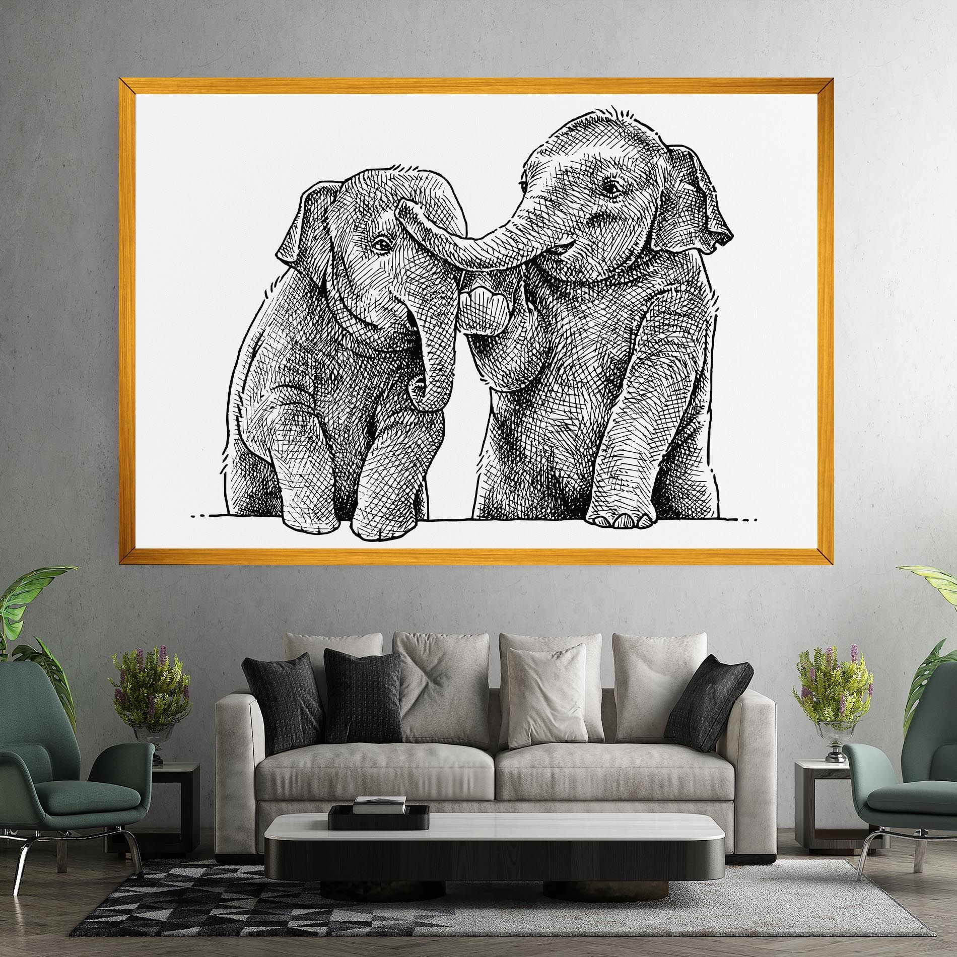 Baby Elephants mockup 7