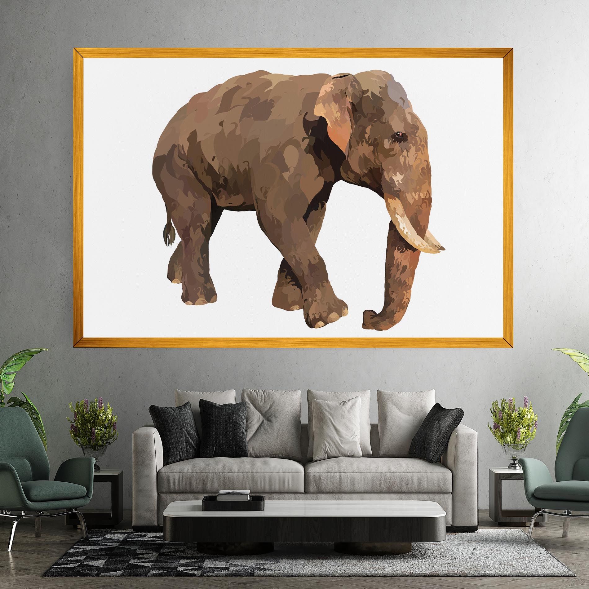 Brown Elephant mockup 7