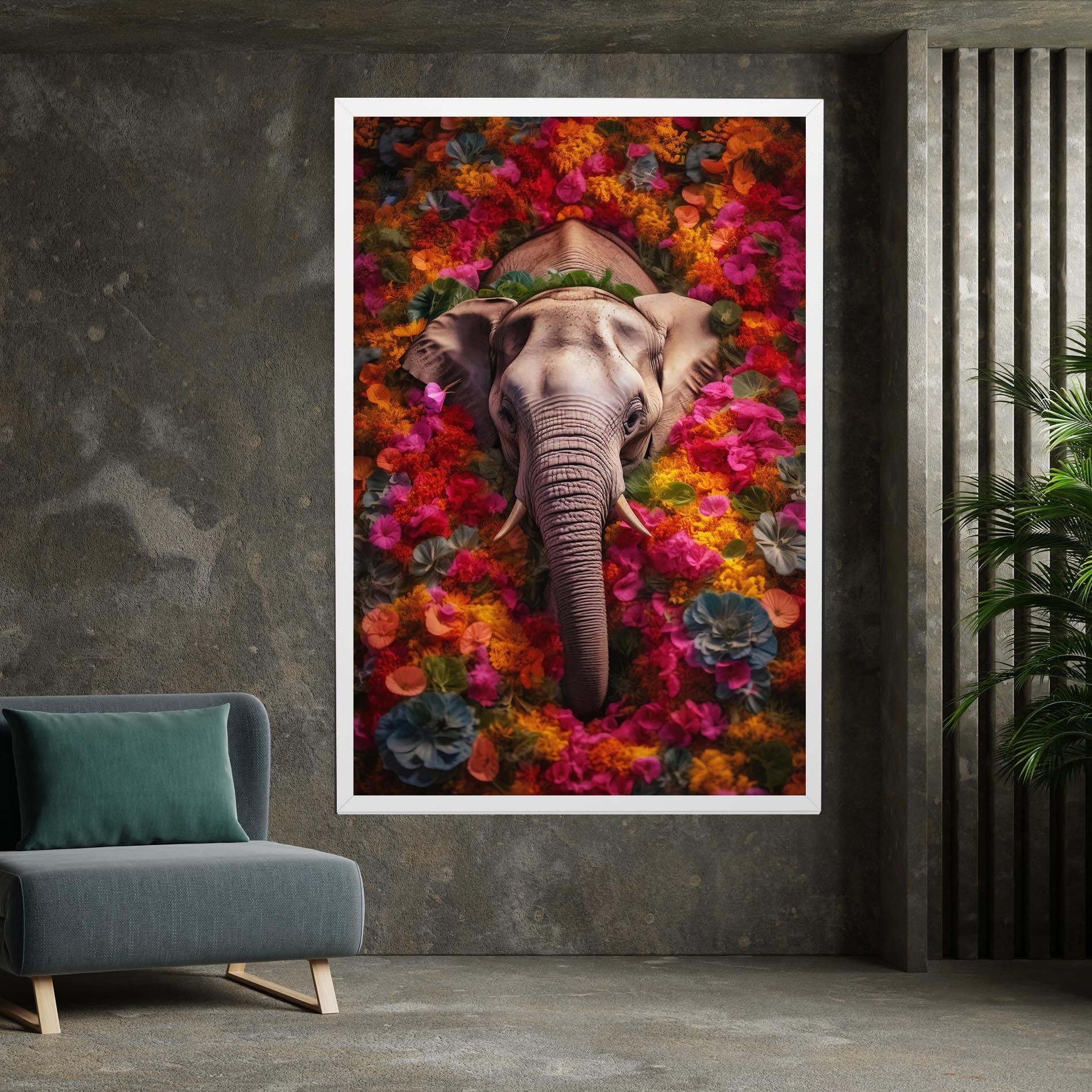Flower Elephant mockup 7