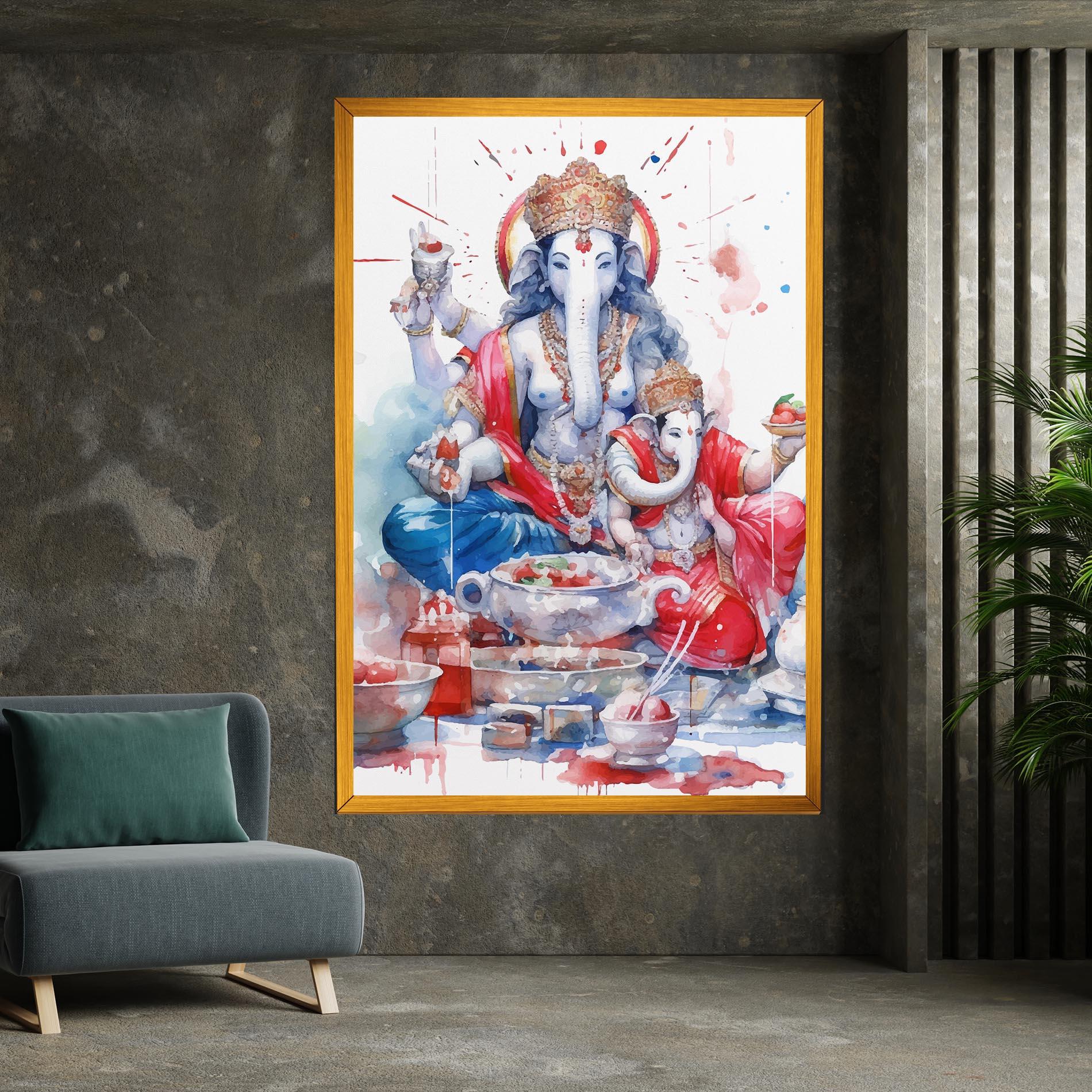 Tablou Canvas Durga Puja Festival mockup 7