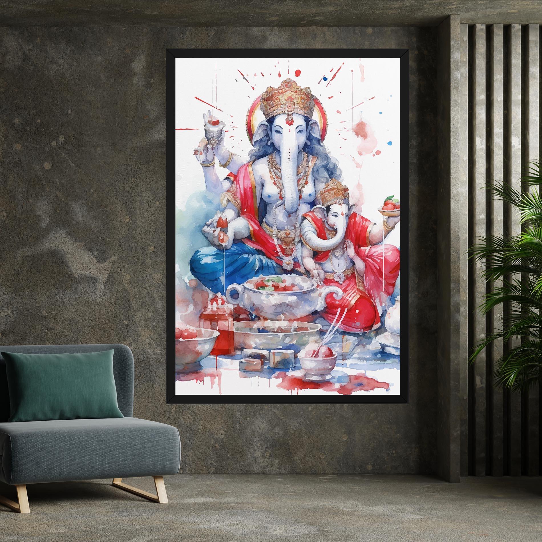 Tablou Canvas Durga Puja Festival mockup 7