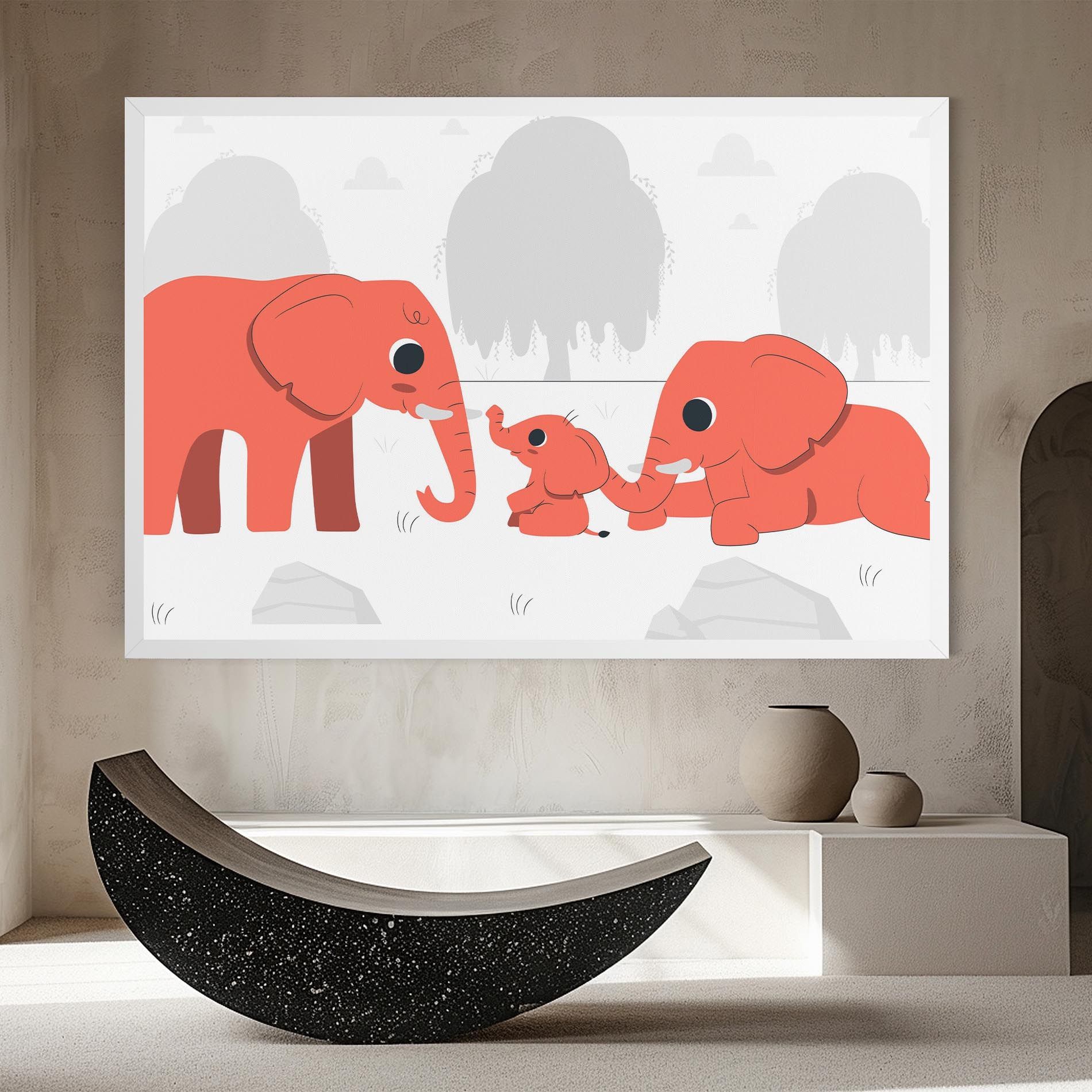 Orange Elephant mockup 8
