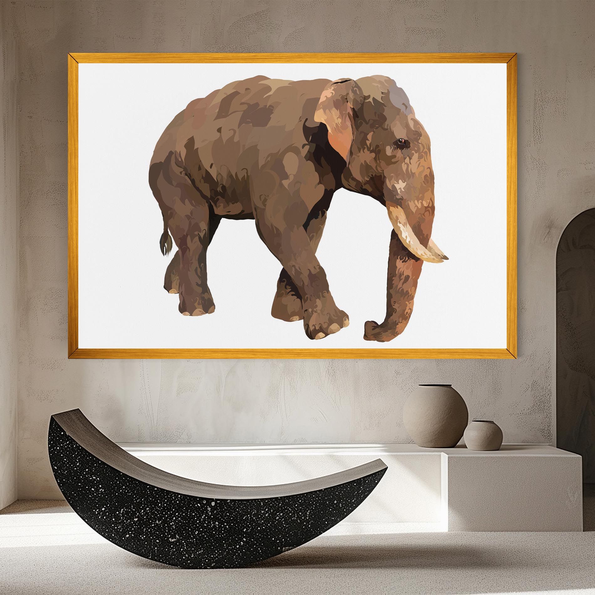 Brown Elephant mockup 8