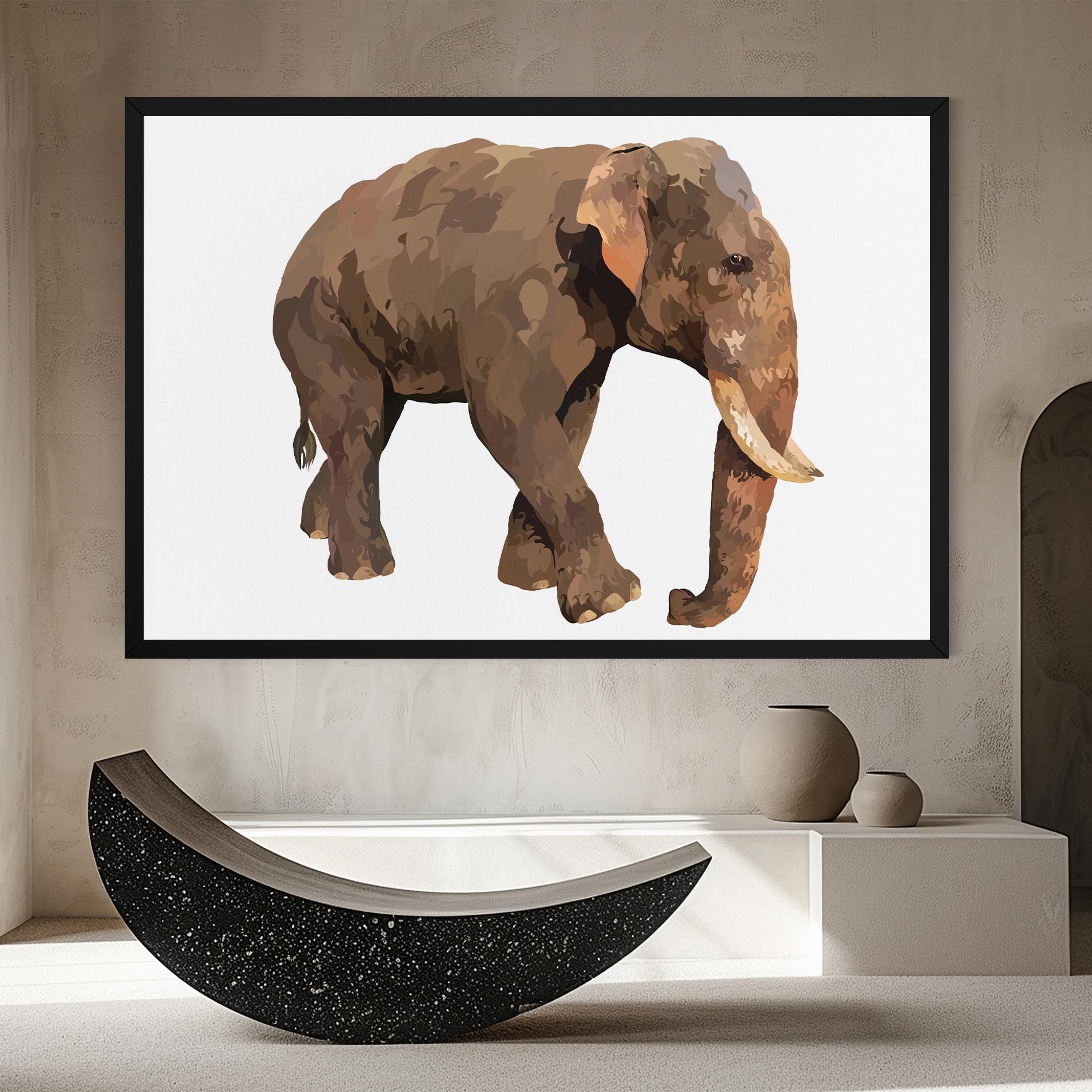 Brown Elephant mockup 8