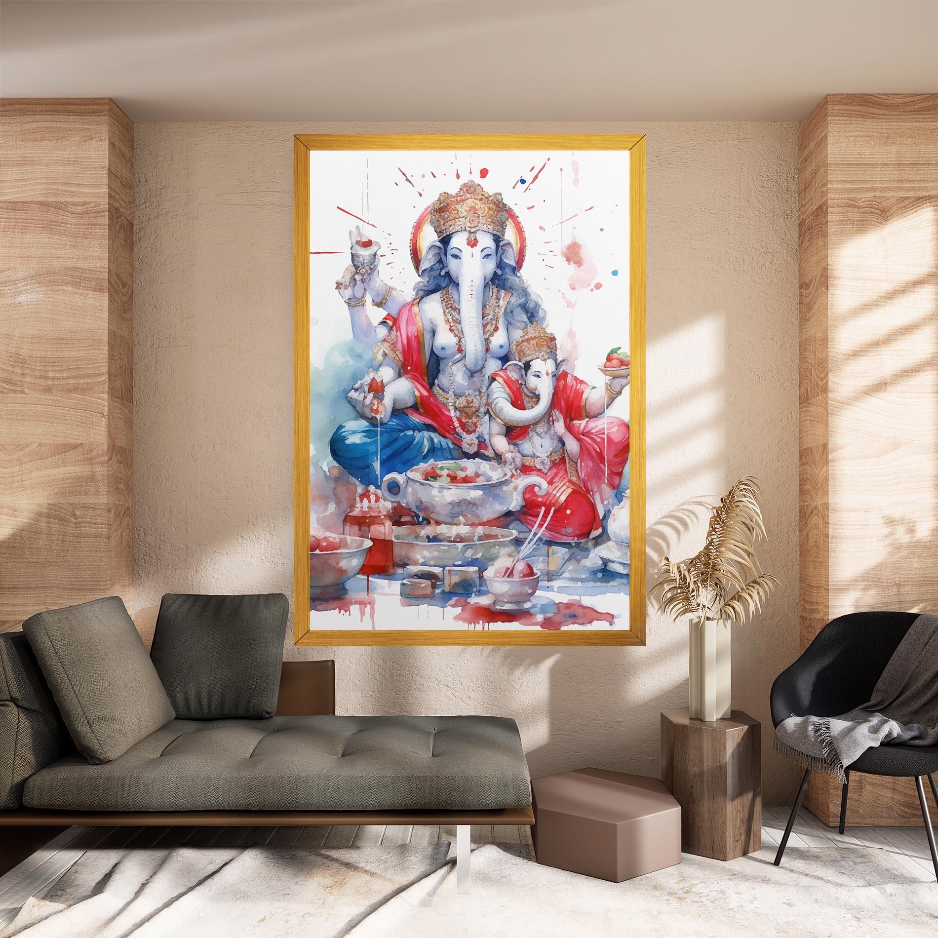 Tablou Canvas Durga Puja Festival mockup 8