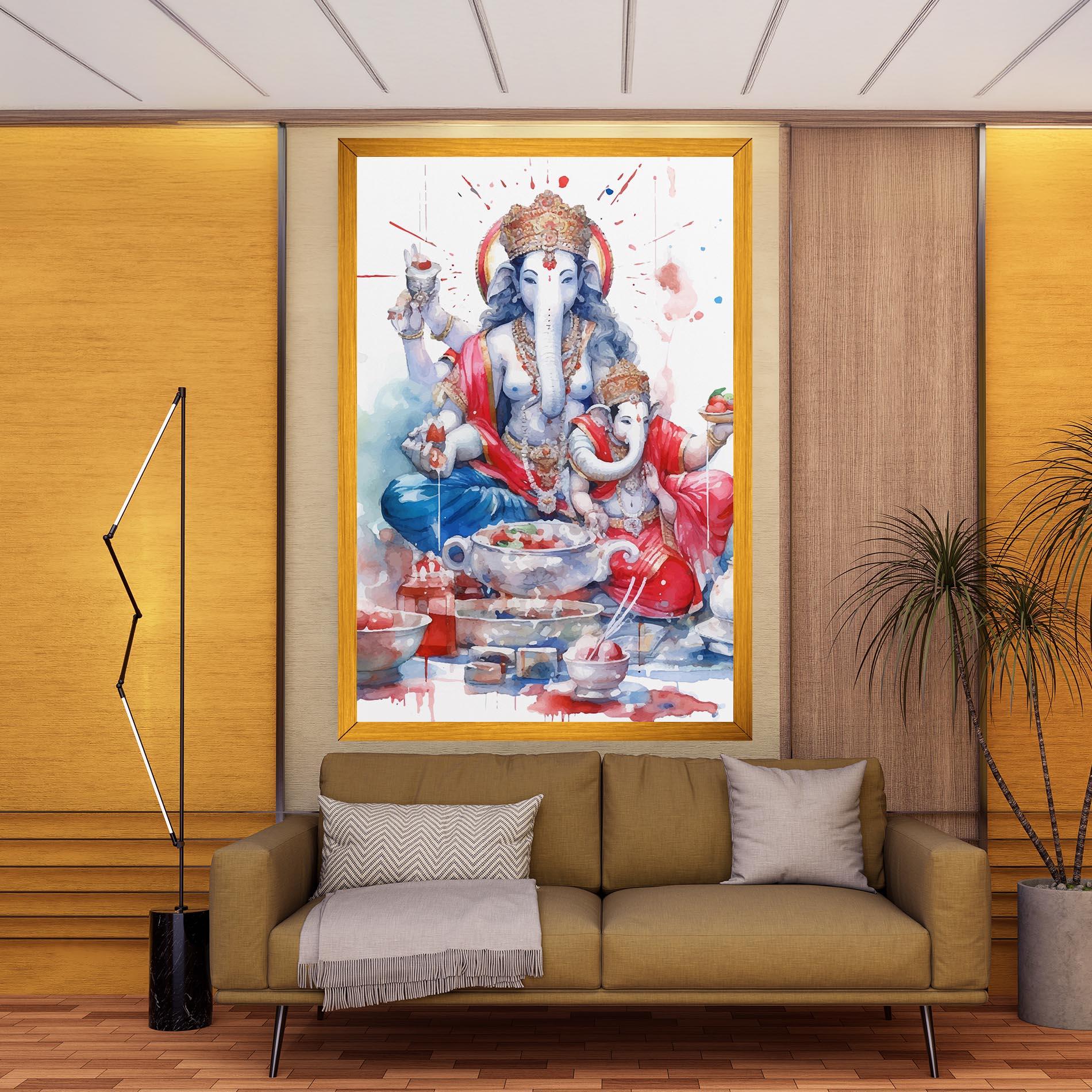 Tablou Canvas Durga Puja Festival mockup 9