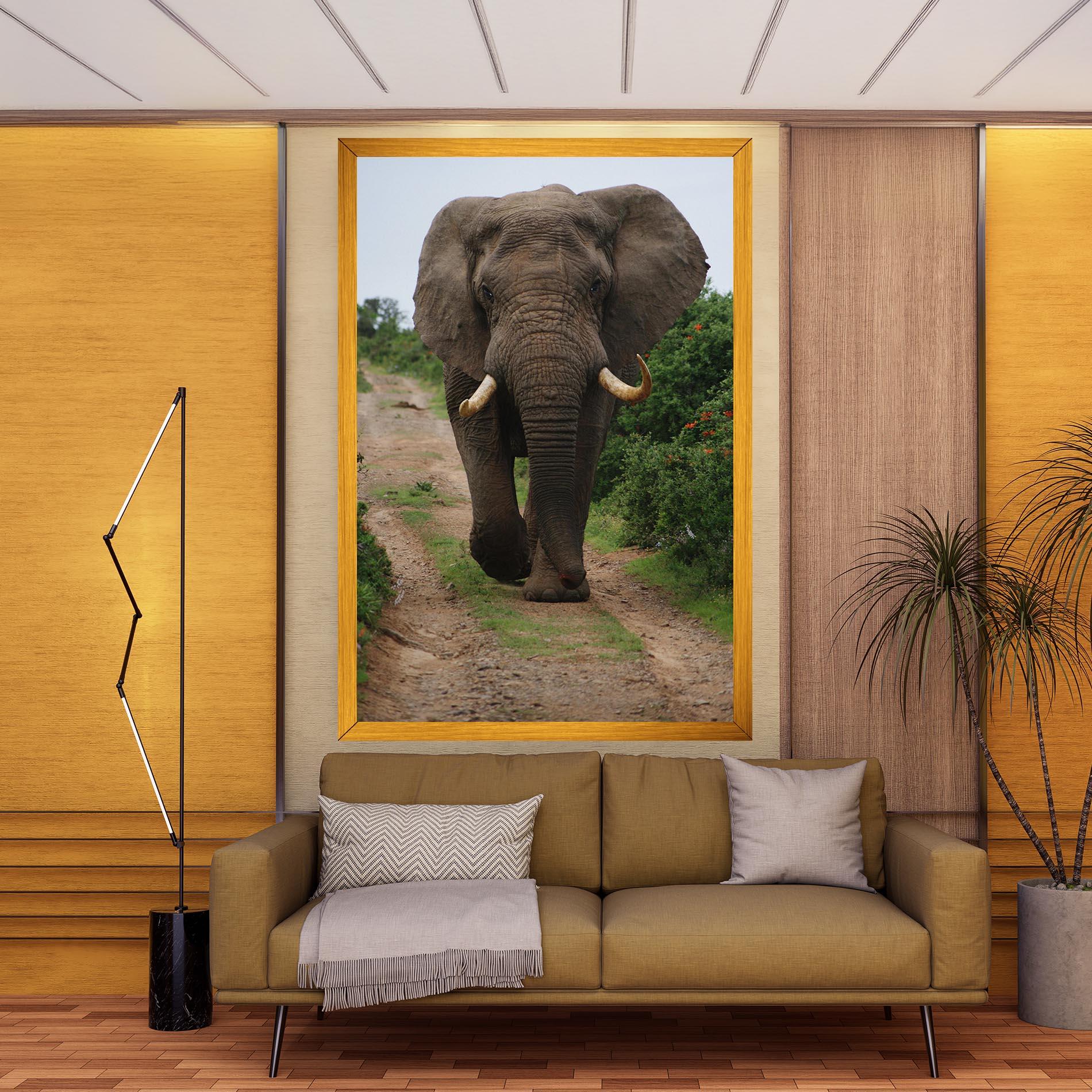 Tablou Canvas Elephant Safari mockup 9