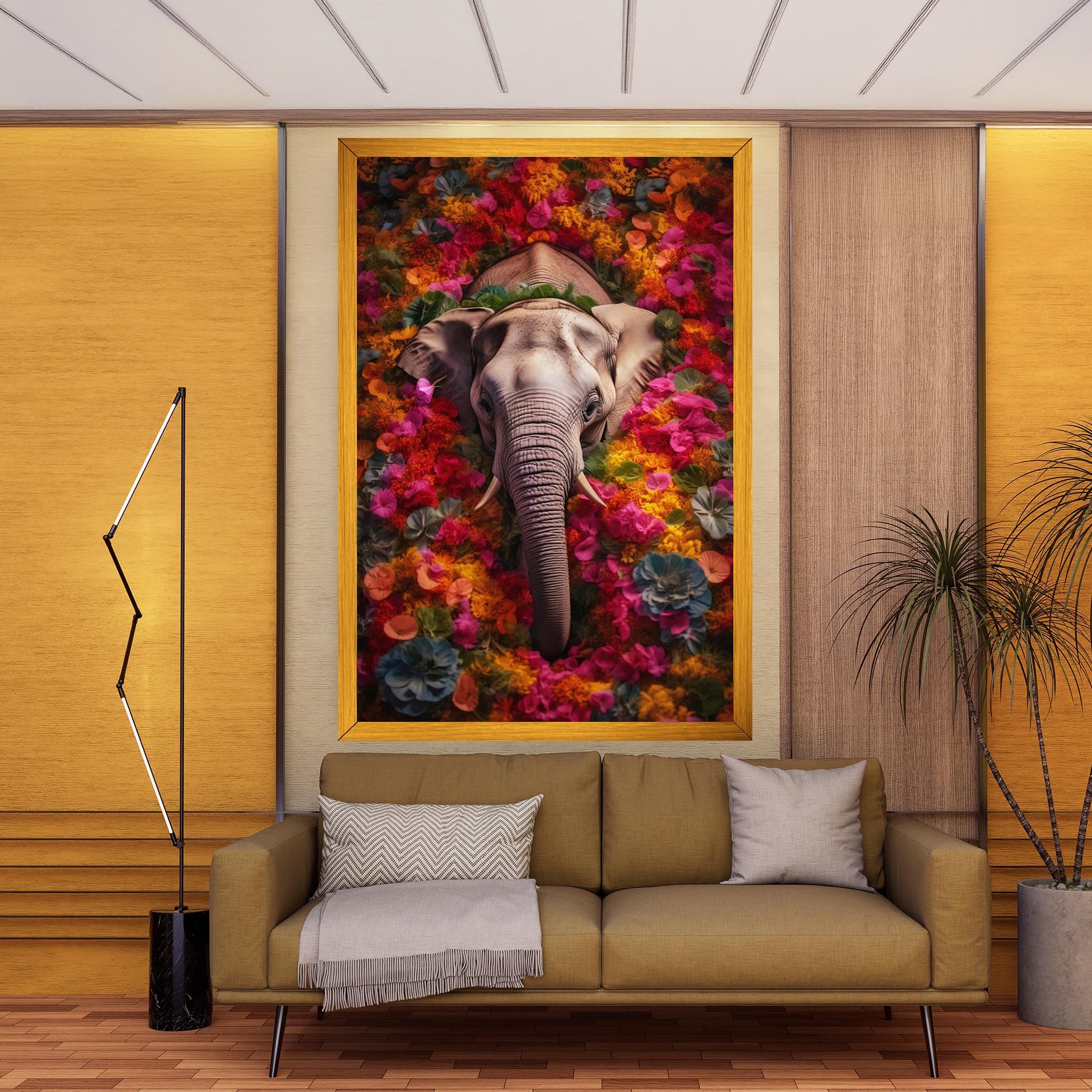 Flower Elephant mockup 9