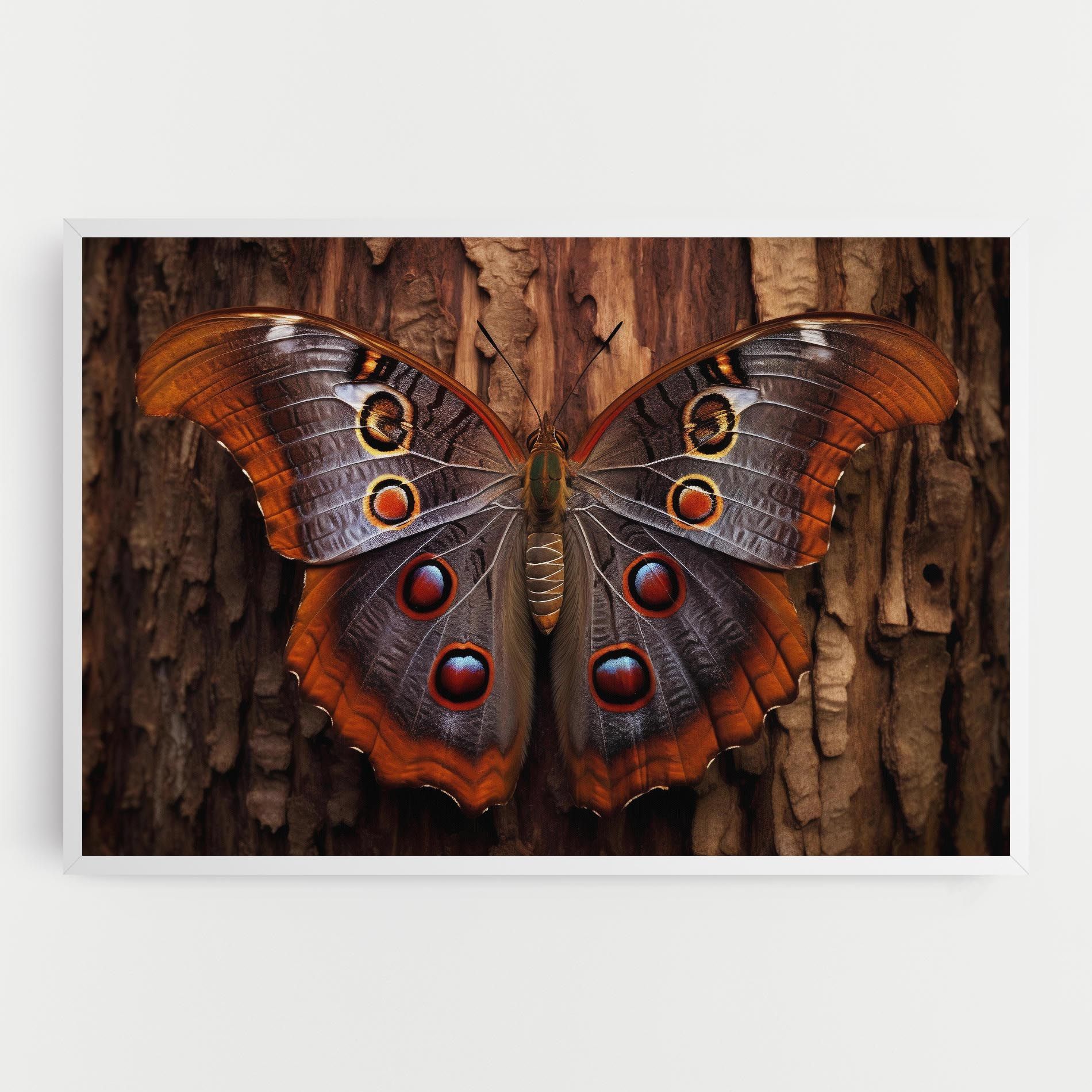 Brown Eyes Butterfly mockup 0
