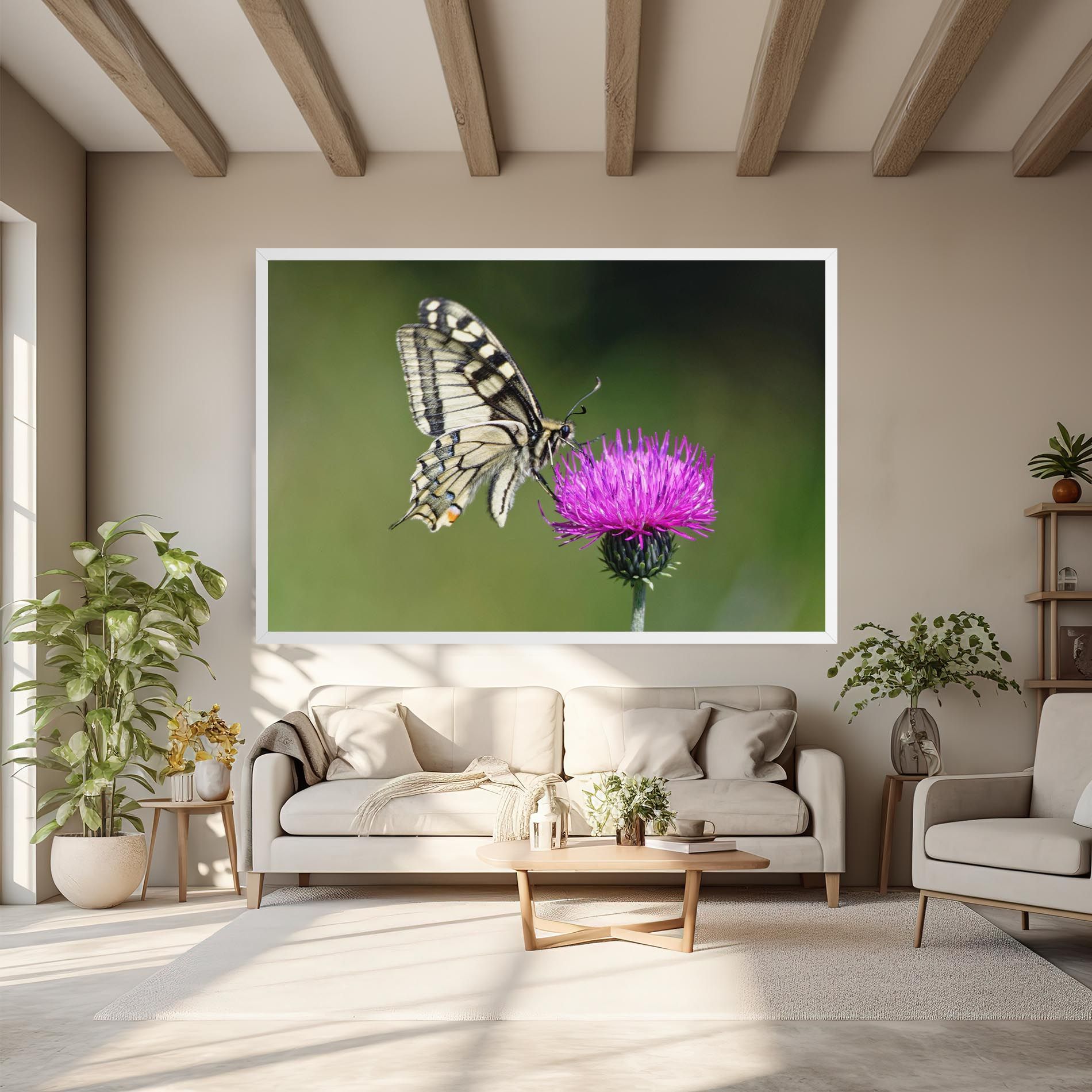 White Butterfly Pollen mockup 6