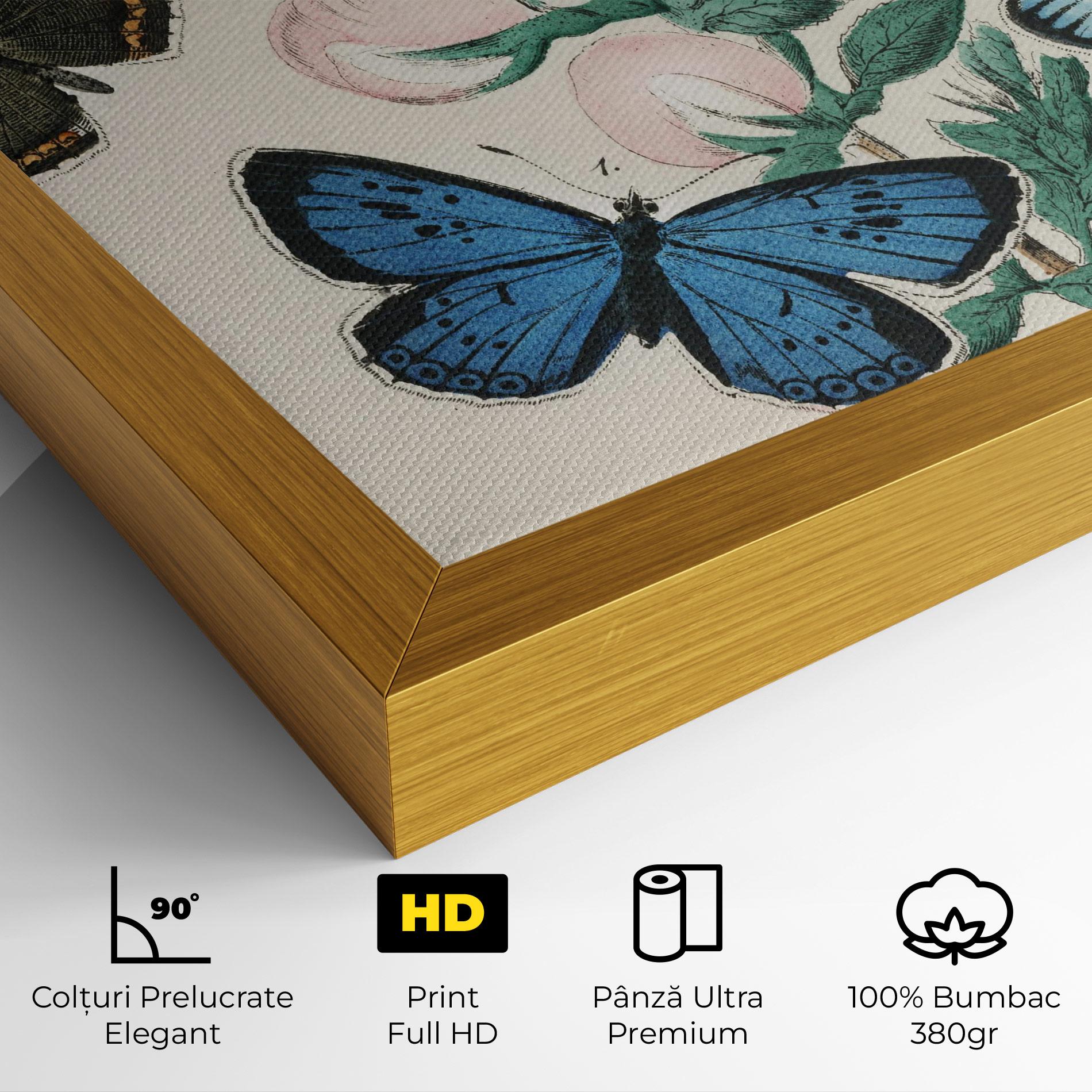 Tablou Canvas Moving Butterflies mockup 4
