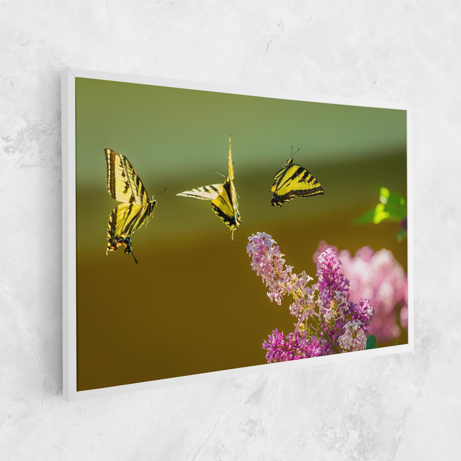 3 Yellow Butterflies mockup 1