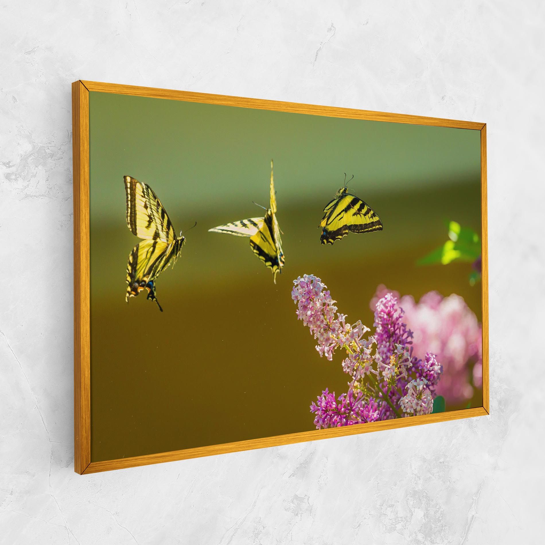 3 Yellow Butterflies mockup 1