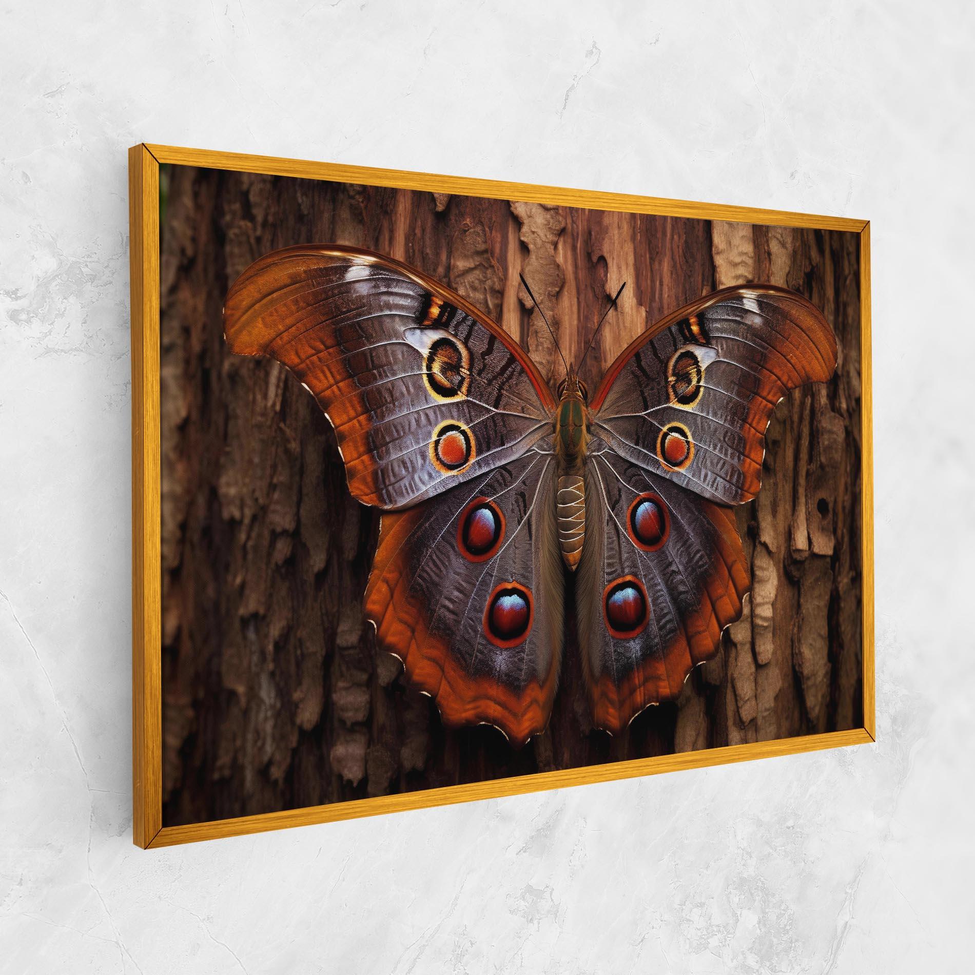 Tablou Canvas Brown Eyes Butterfly mockup 1