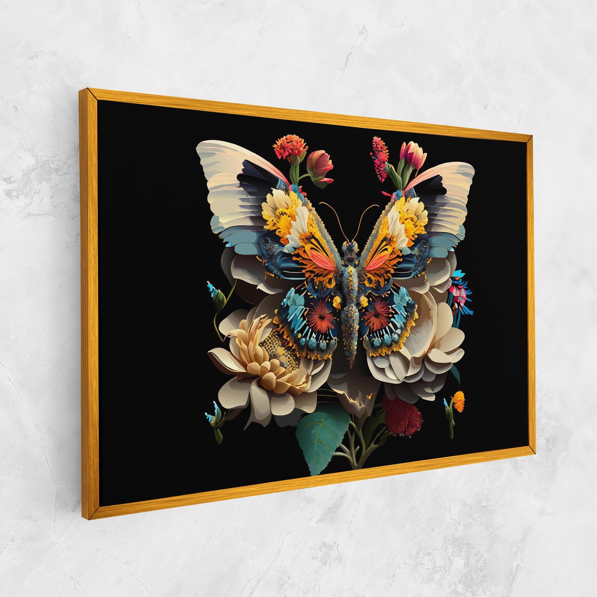 Tablou Canvas Colorful Butterfly mockup 1