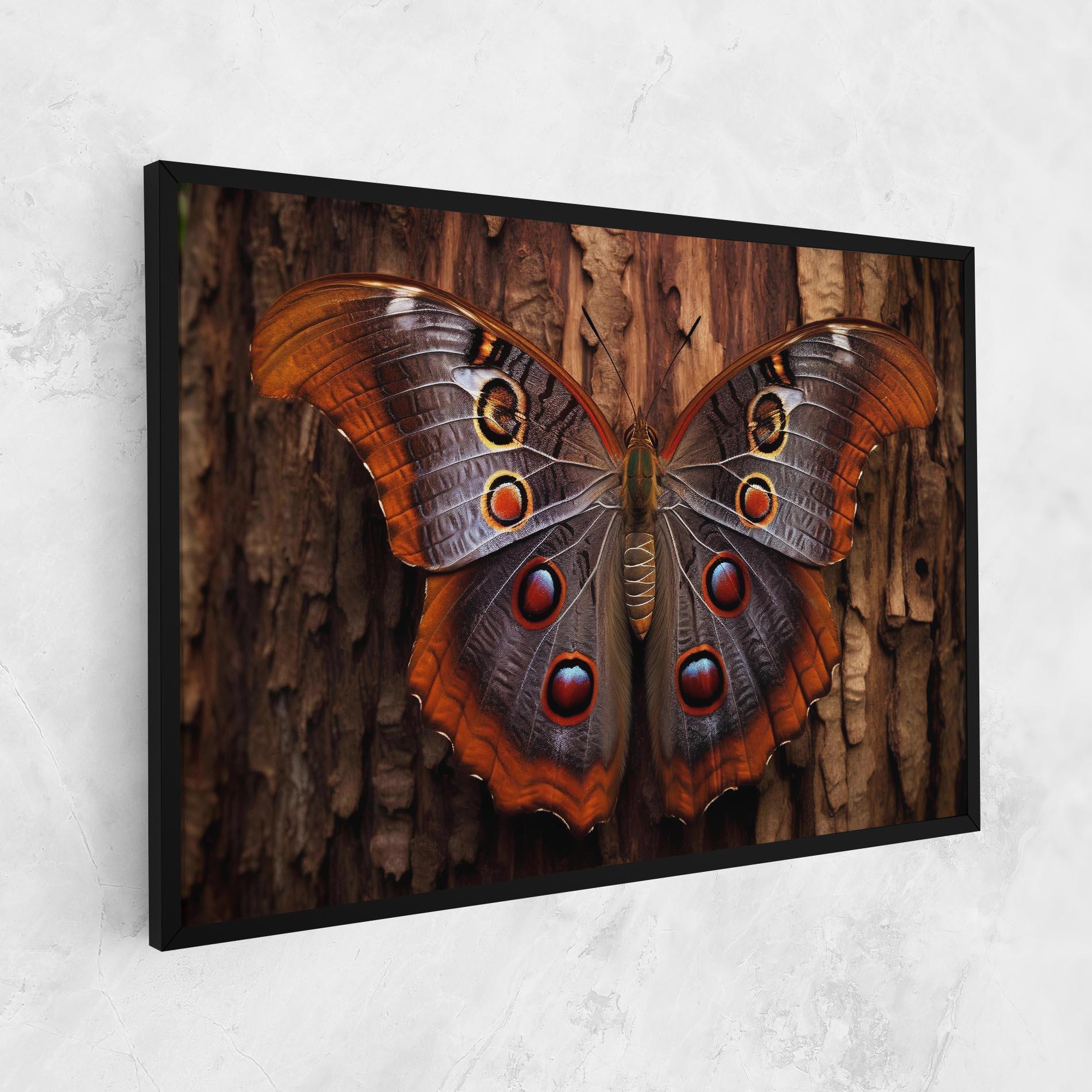 Tablou Canvas Brown Eyes Butterfly mockup 1