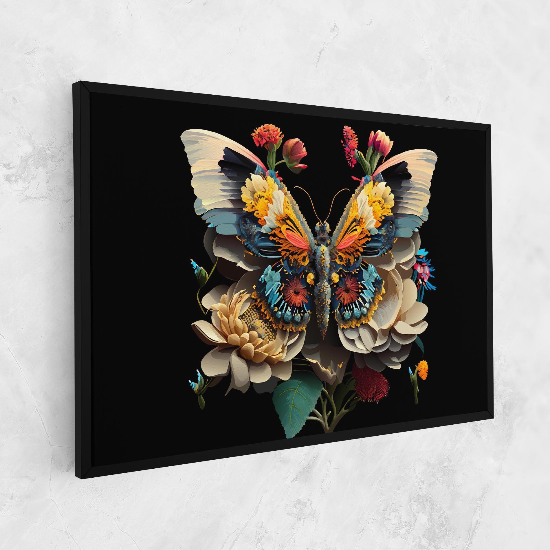 Tablou Canvas Colorful Butterfly mockup 1
