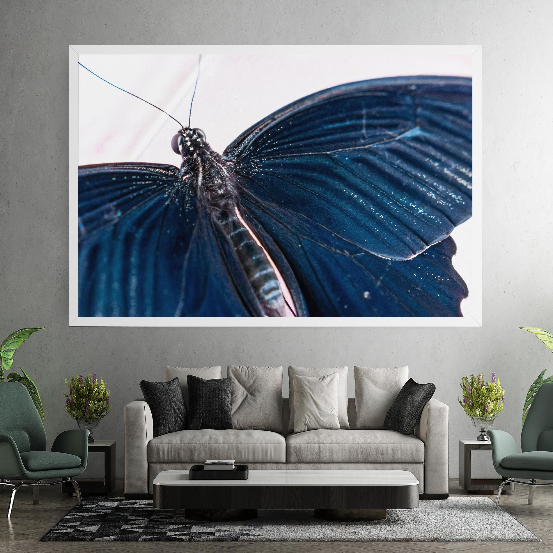Blue Butterfly mockup 7