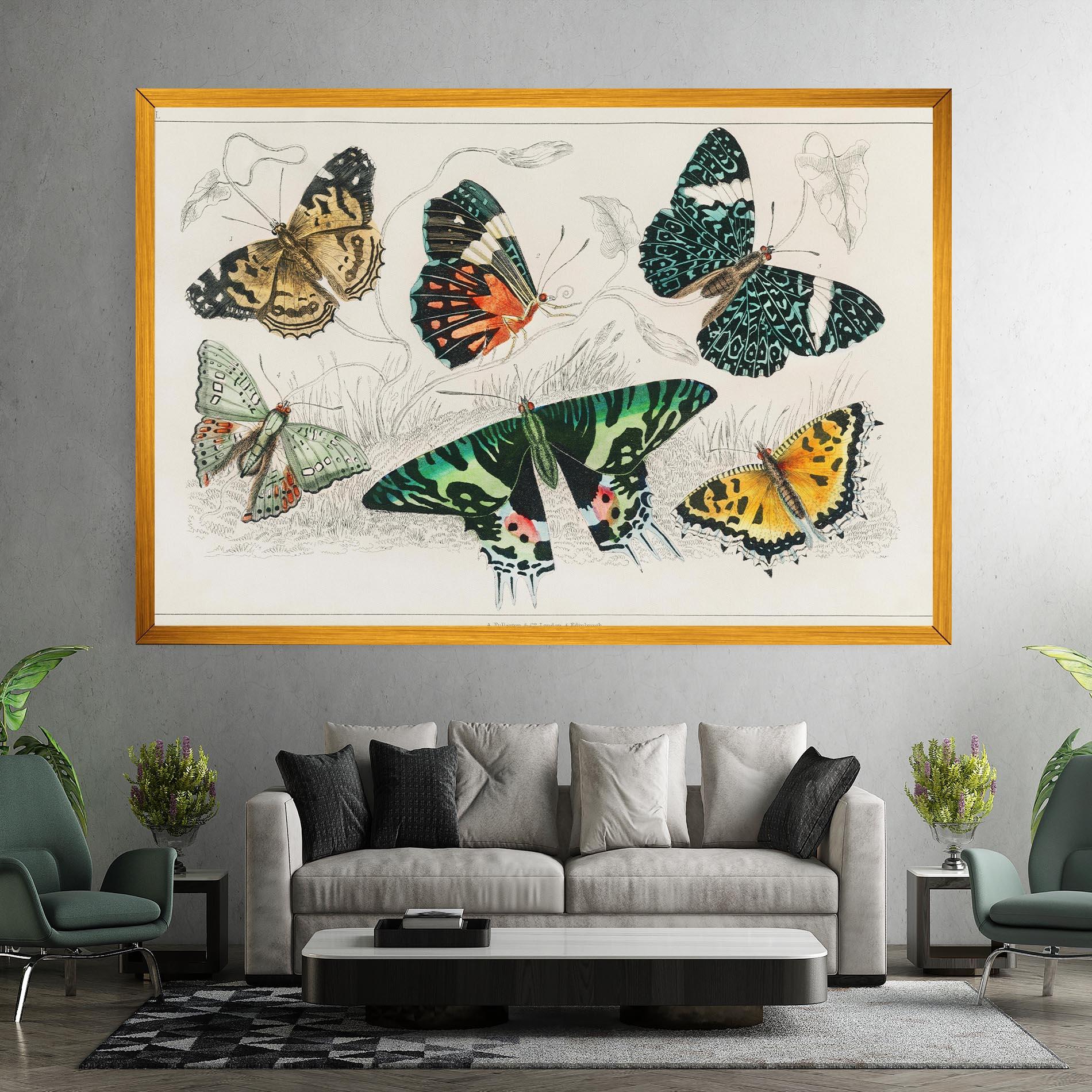 Tablou Canvas Butterfly Art mockup 7