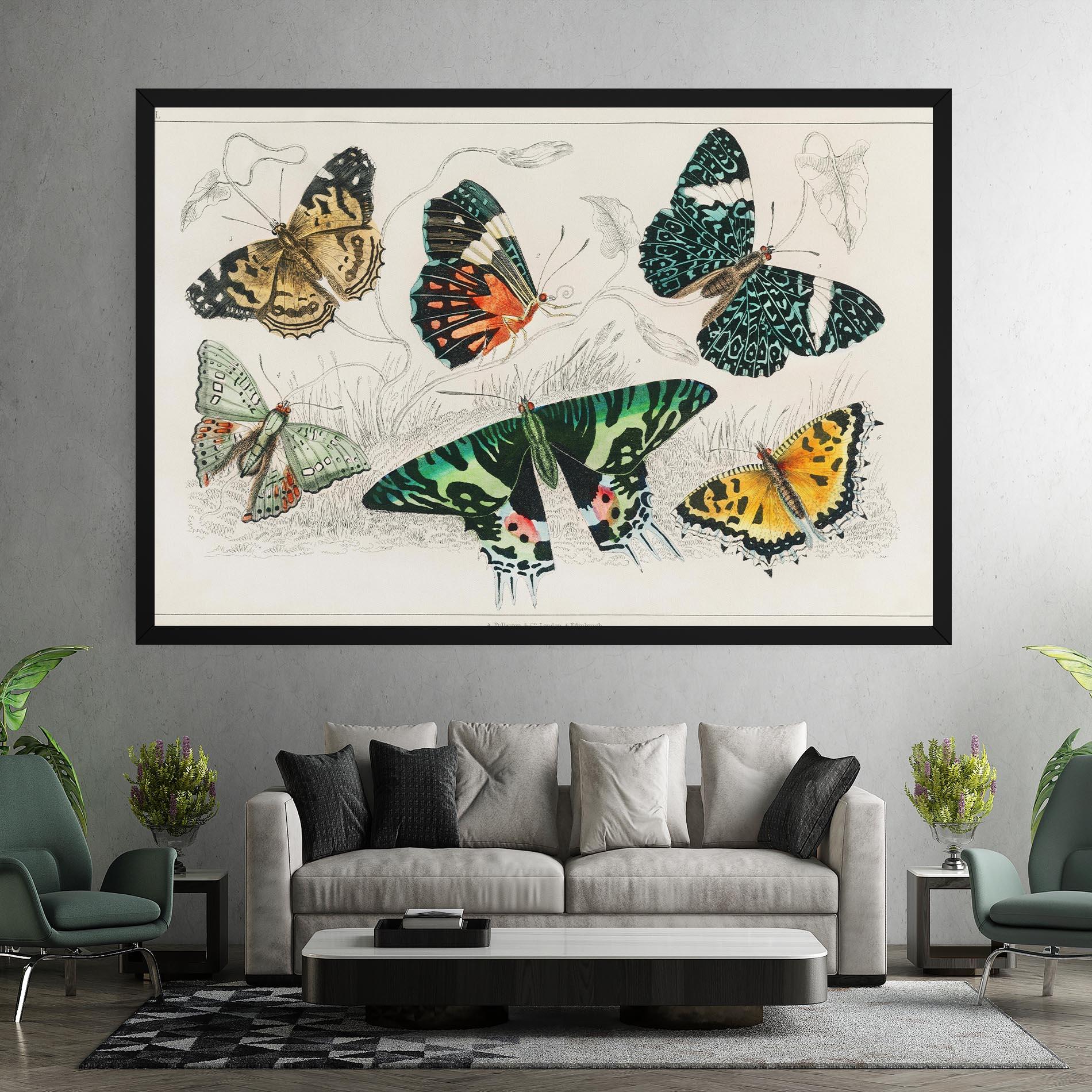 Tablou Canvas Butterfly Art mockup 7