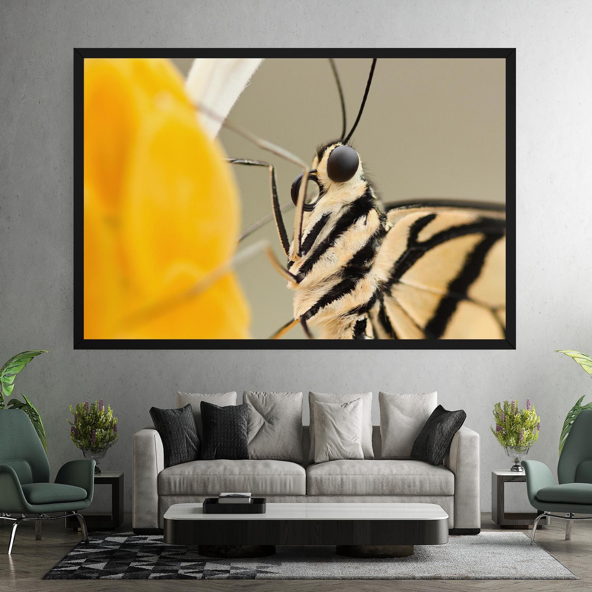 Close Up Cream Butterfly mockup 7