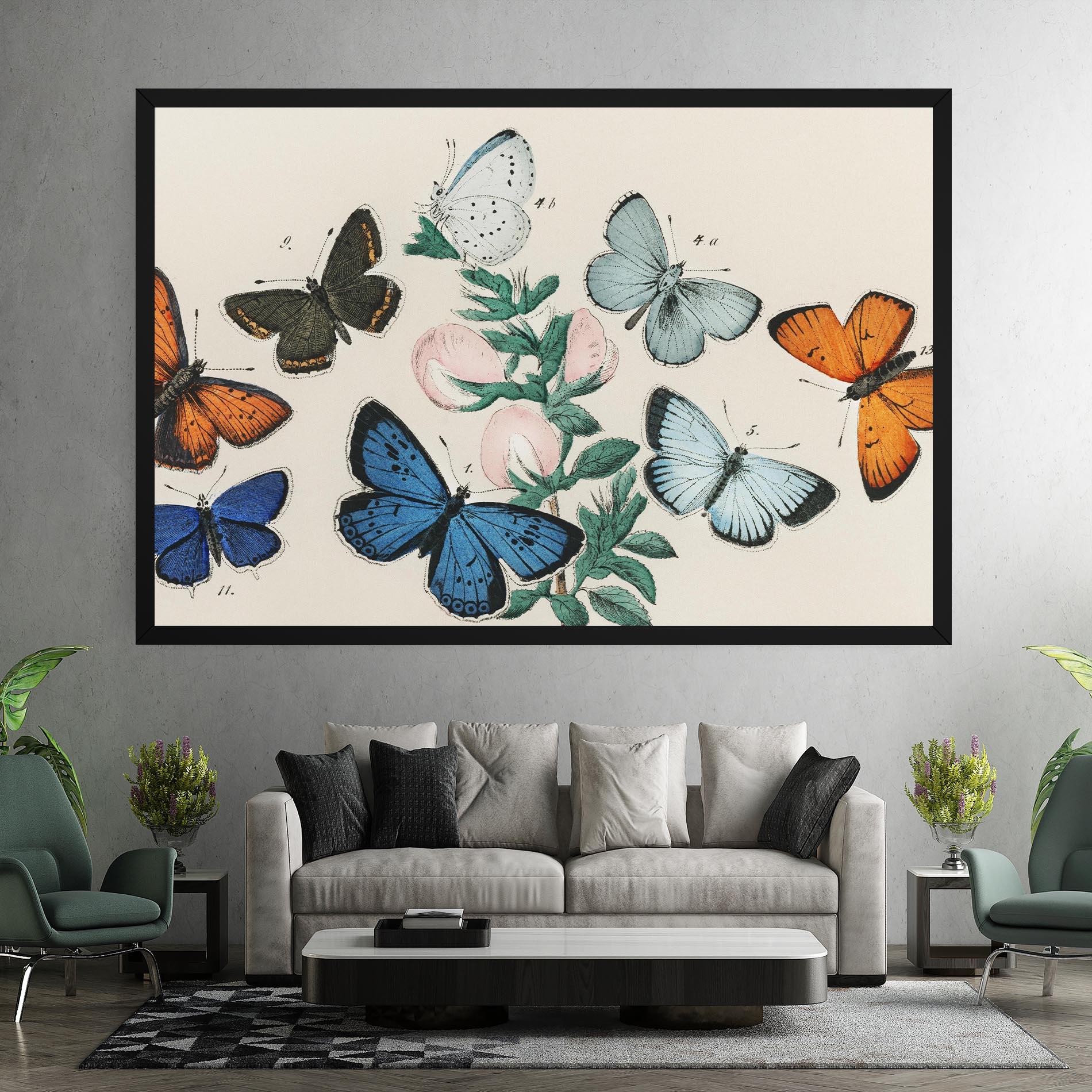 Tablou Canvas Moving Butterflies mockup 7