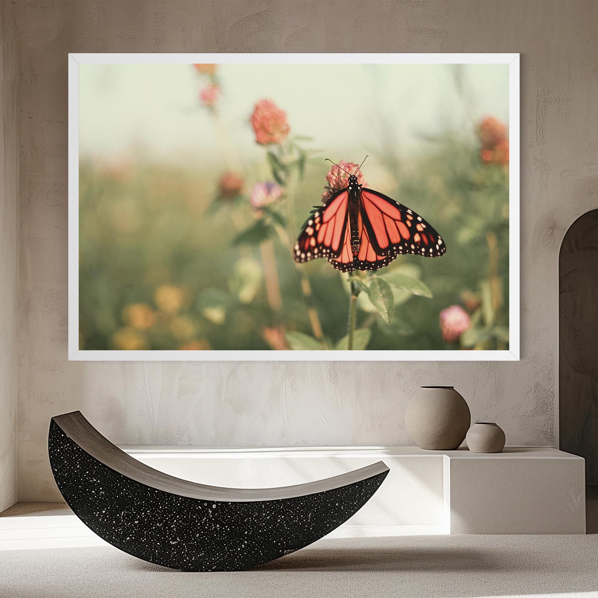 Light Red Butterfly mockup 8