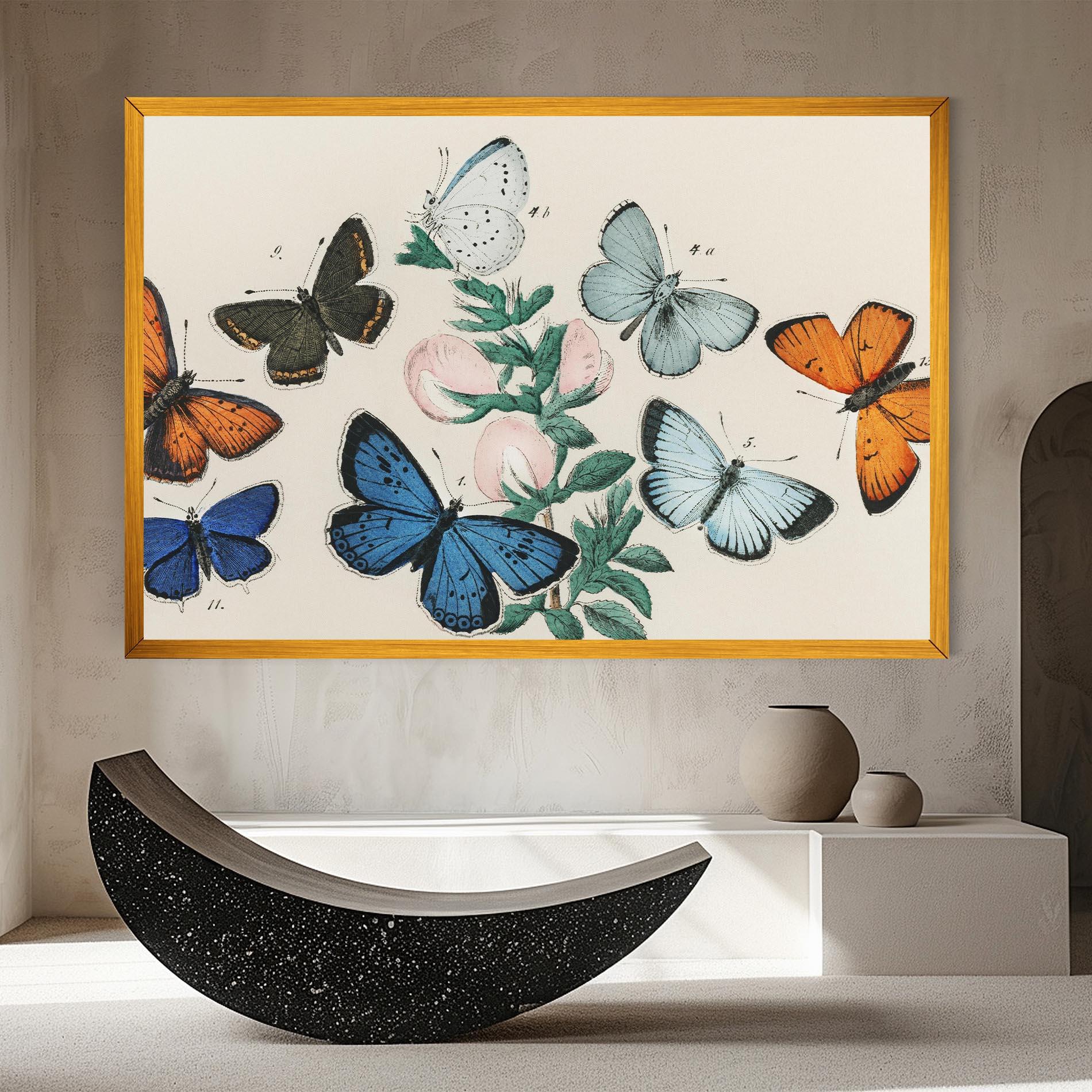 Tablou Canvas Moving Butterflies mockup 8