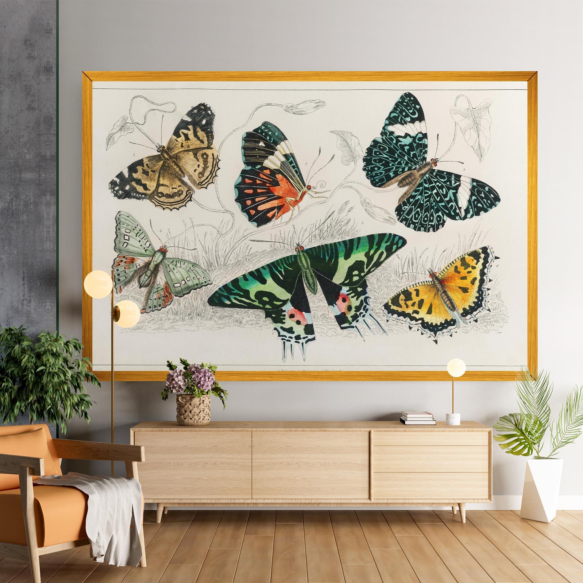 Tablou Canvas Butterfly Art mockup 9