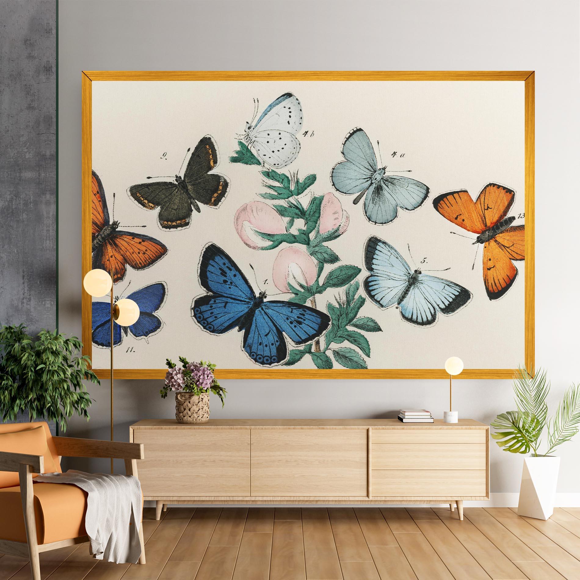 Tablou Canvas Moving Butterflies mockup 9