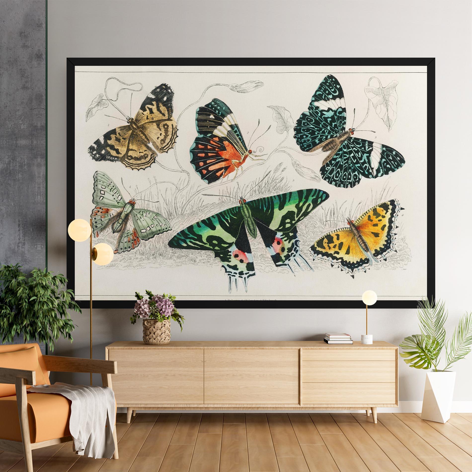 Tablou Canvas Butterfly Art mockup 9