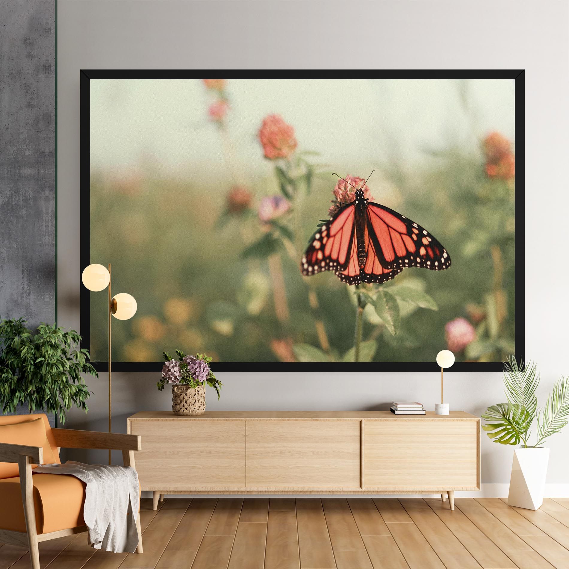 Light Red Butterfly mockup 9