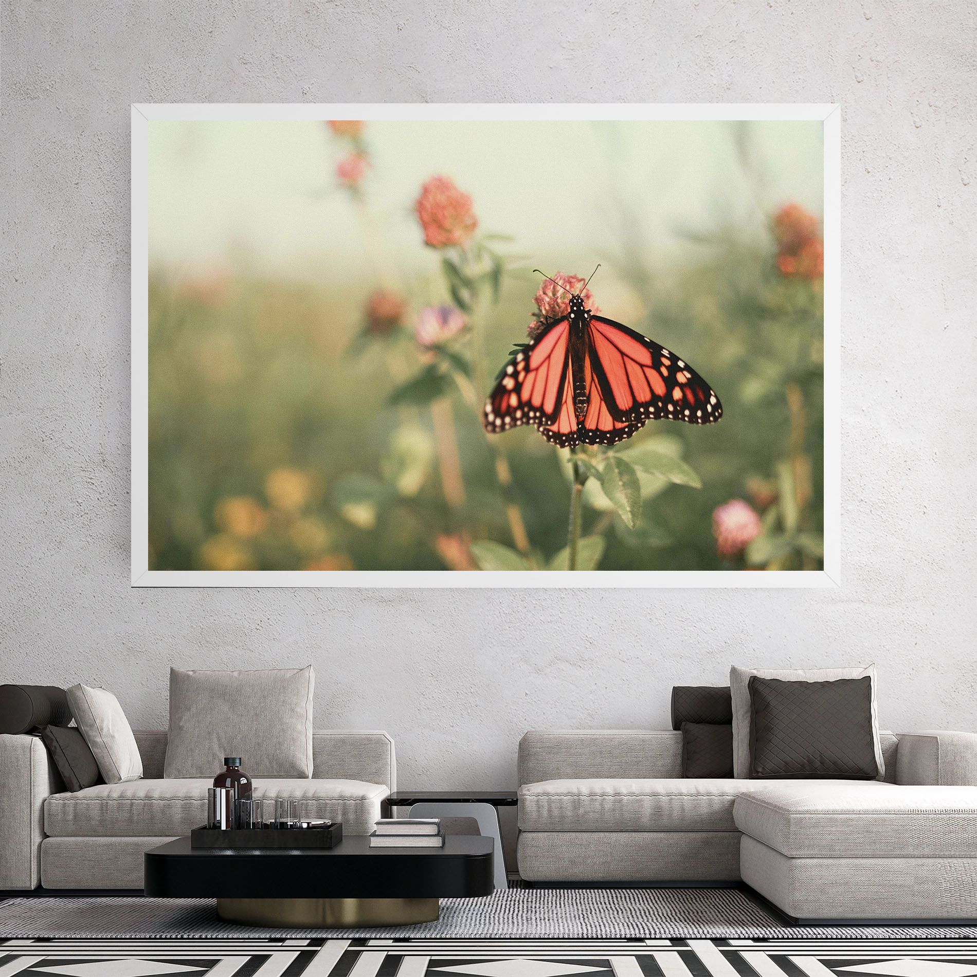 Light Red Butterfly mockup 2