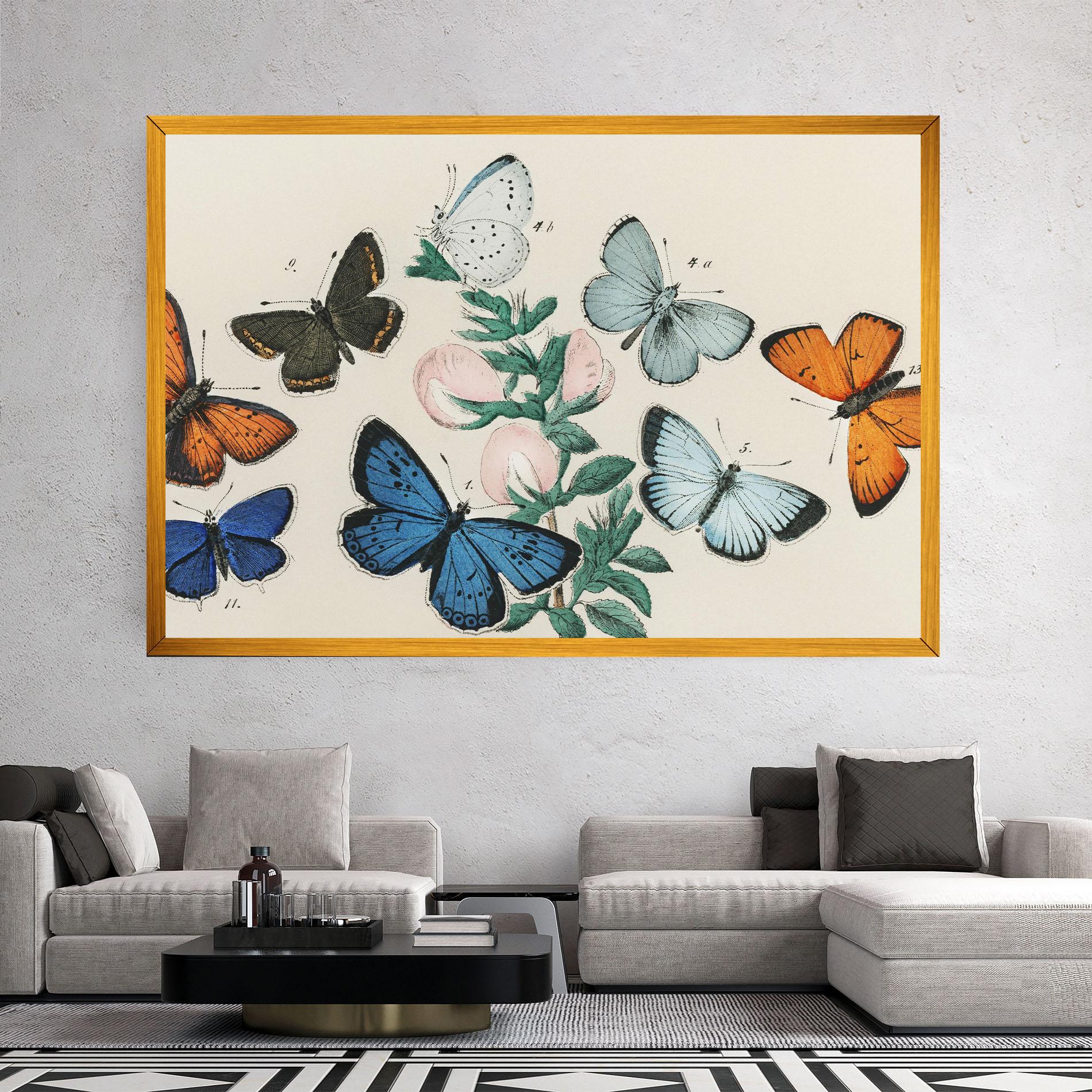 Tablou Canvas Moving Butterflies mockup 2