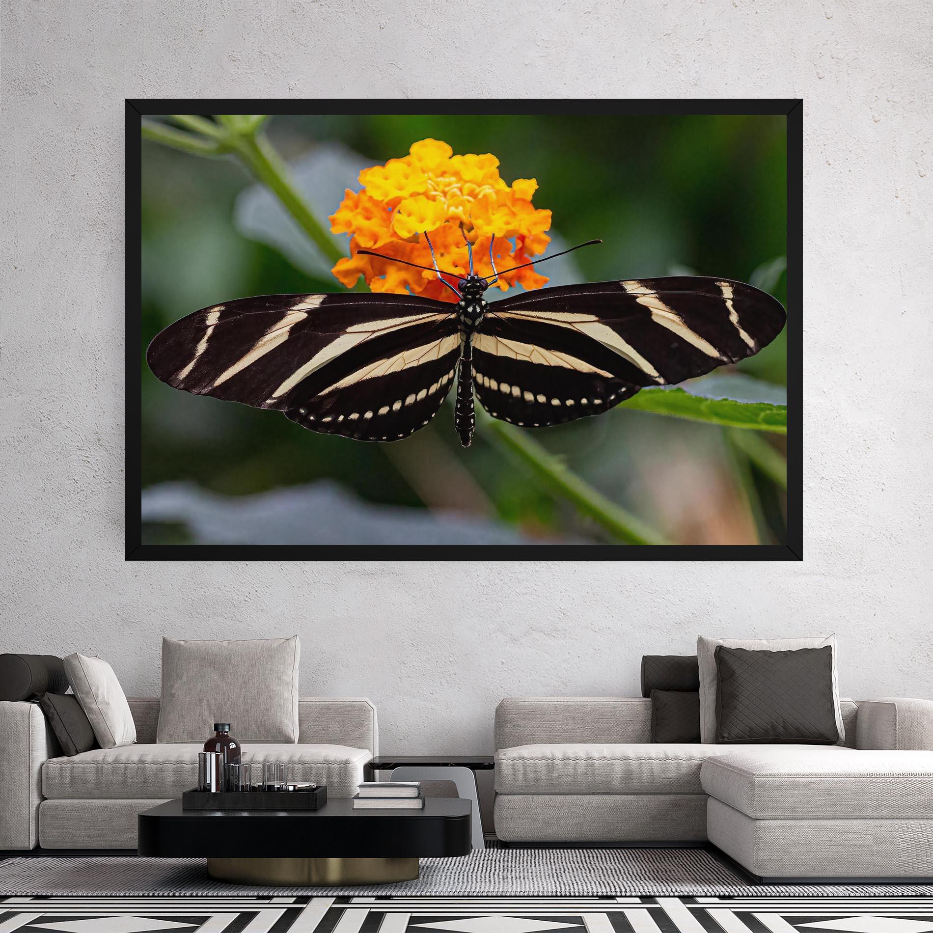 Tablou Canvas Big Wings Butterfly mockup 2