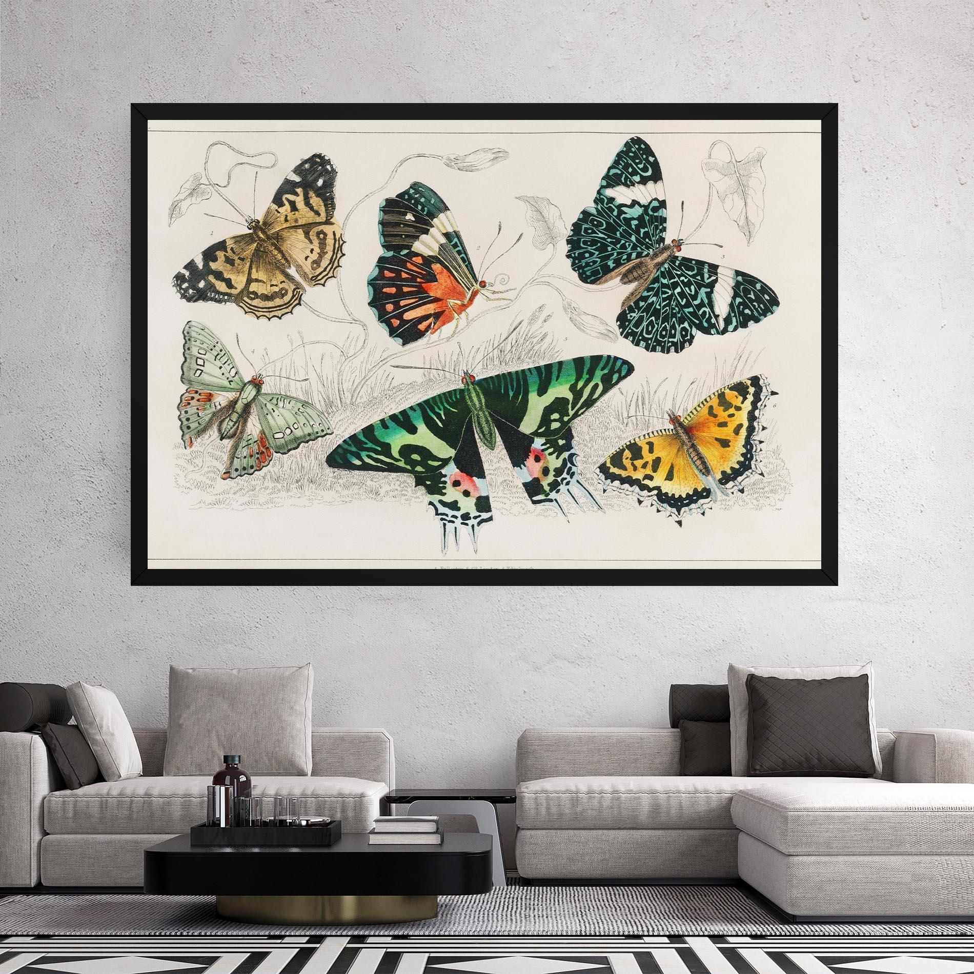 Tablou Canvas Butterfly Art mockup 2