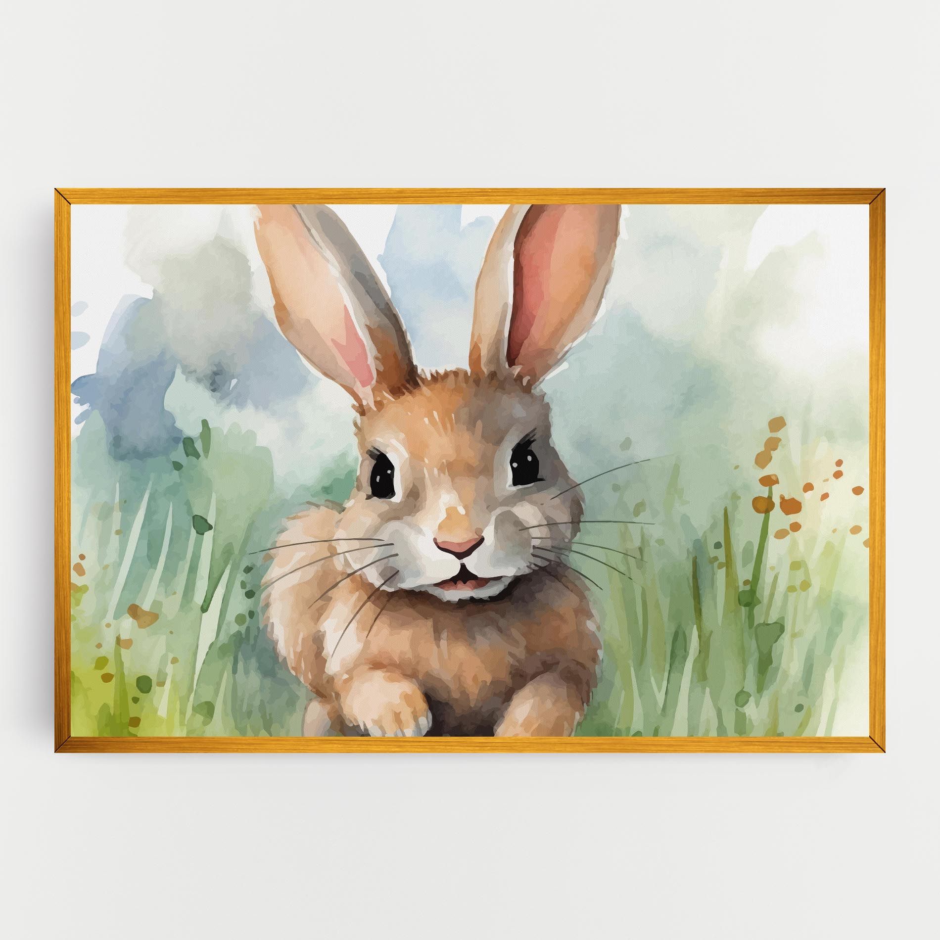 Brown Cream Bunny mockup 0