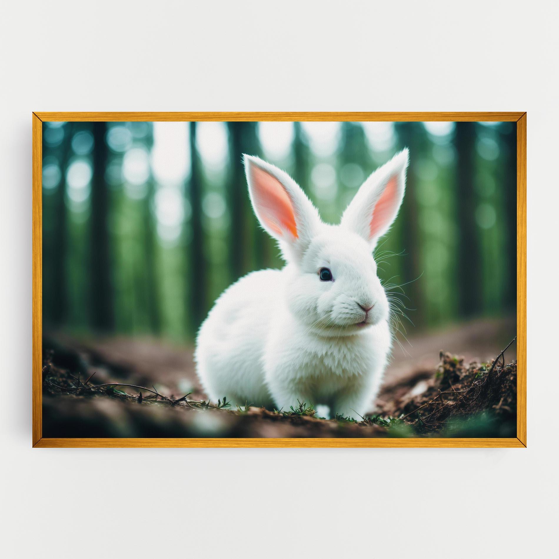 Tablou Canvas Forest Bunny mockup 0