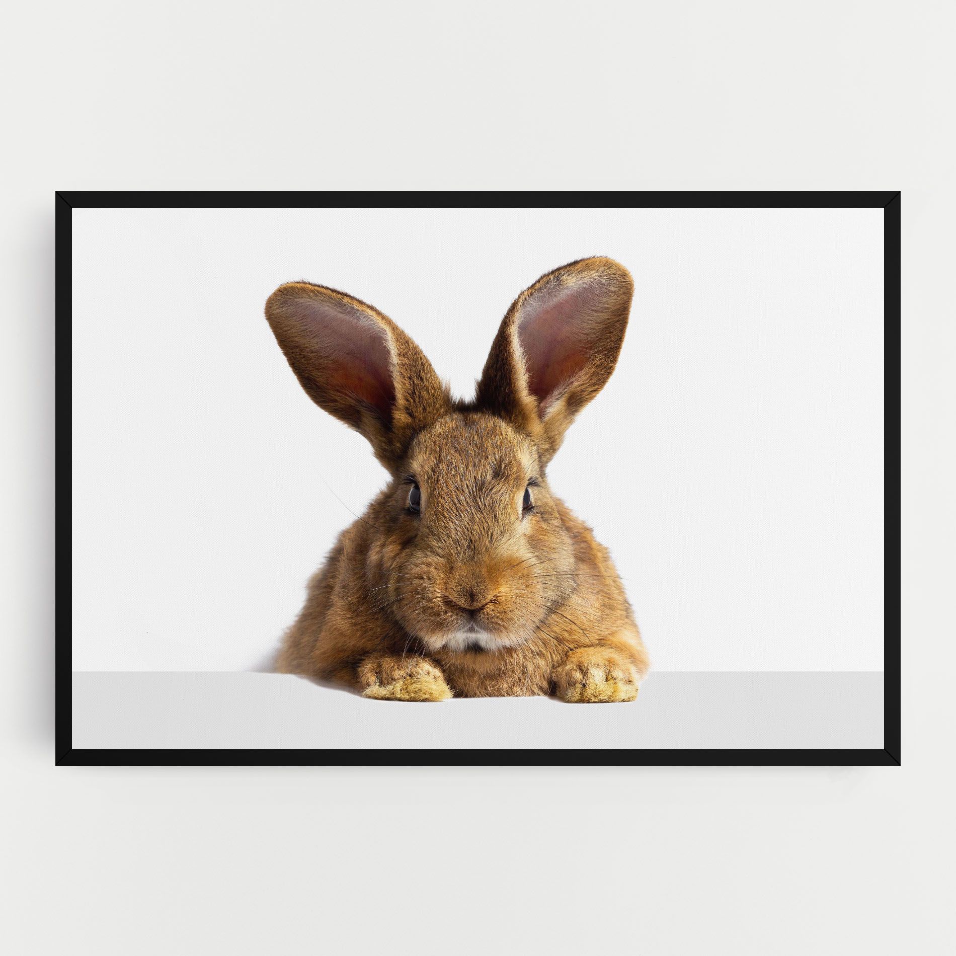 Brown Cute Bunny mockup 0