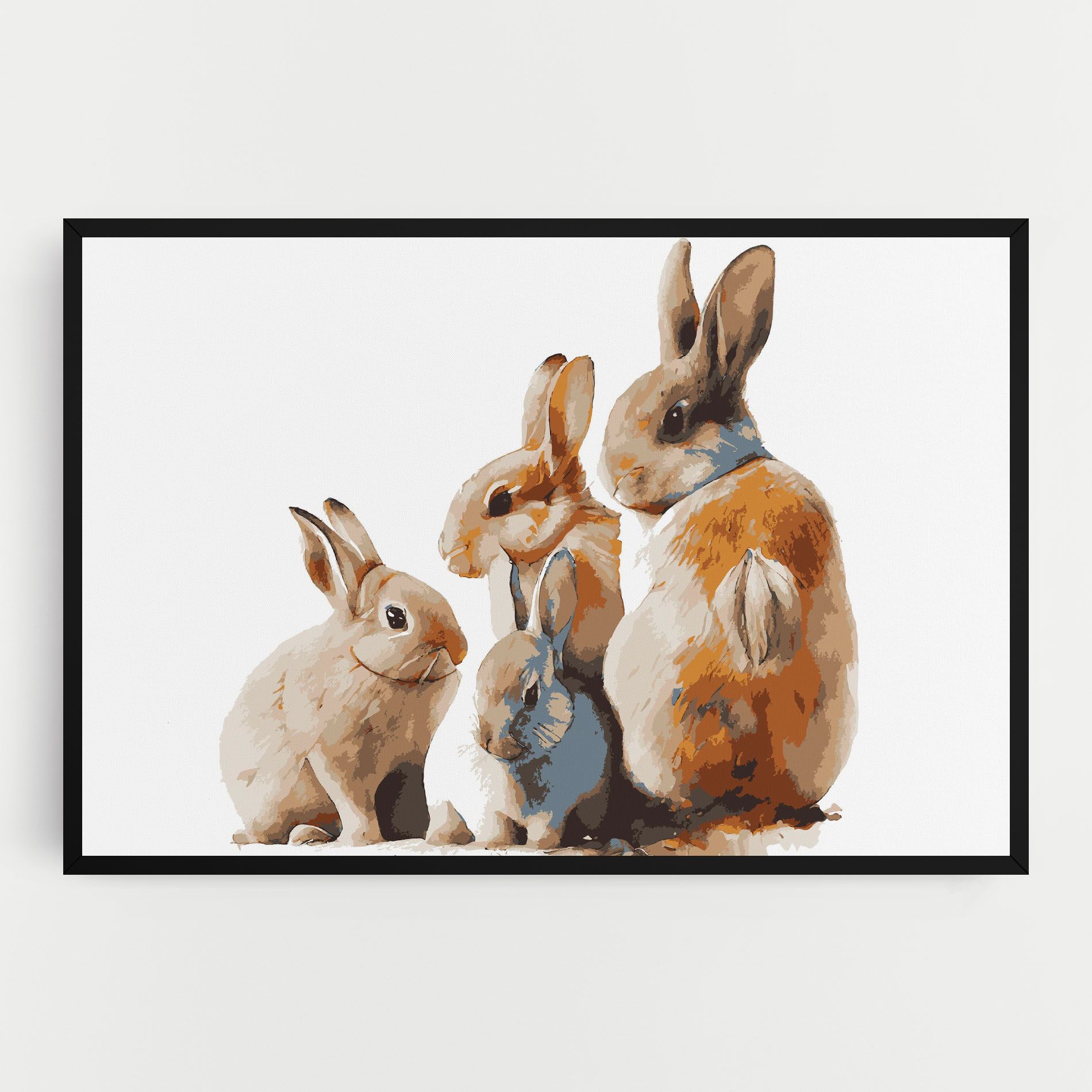Bunny Family mockup 0