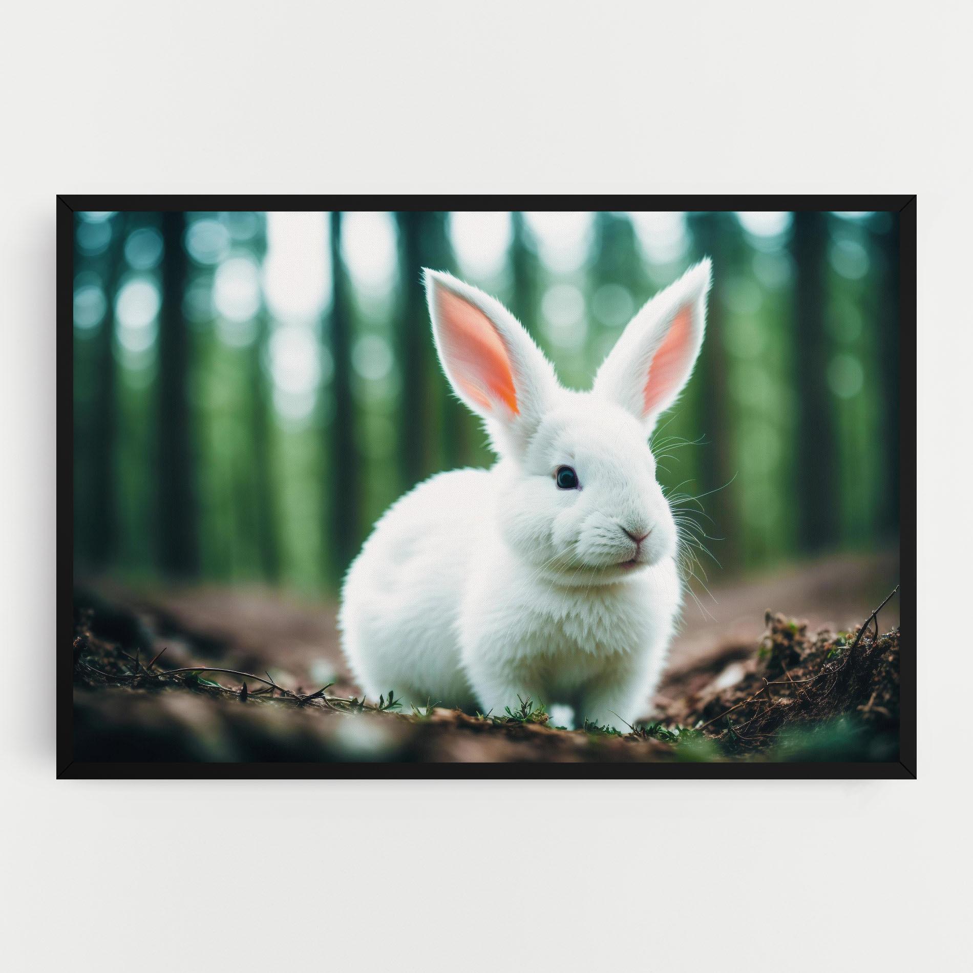 Tablou Canvas Forest Bunny mockup 0