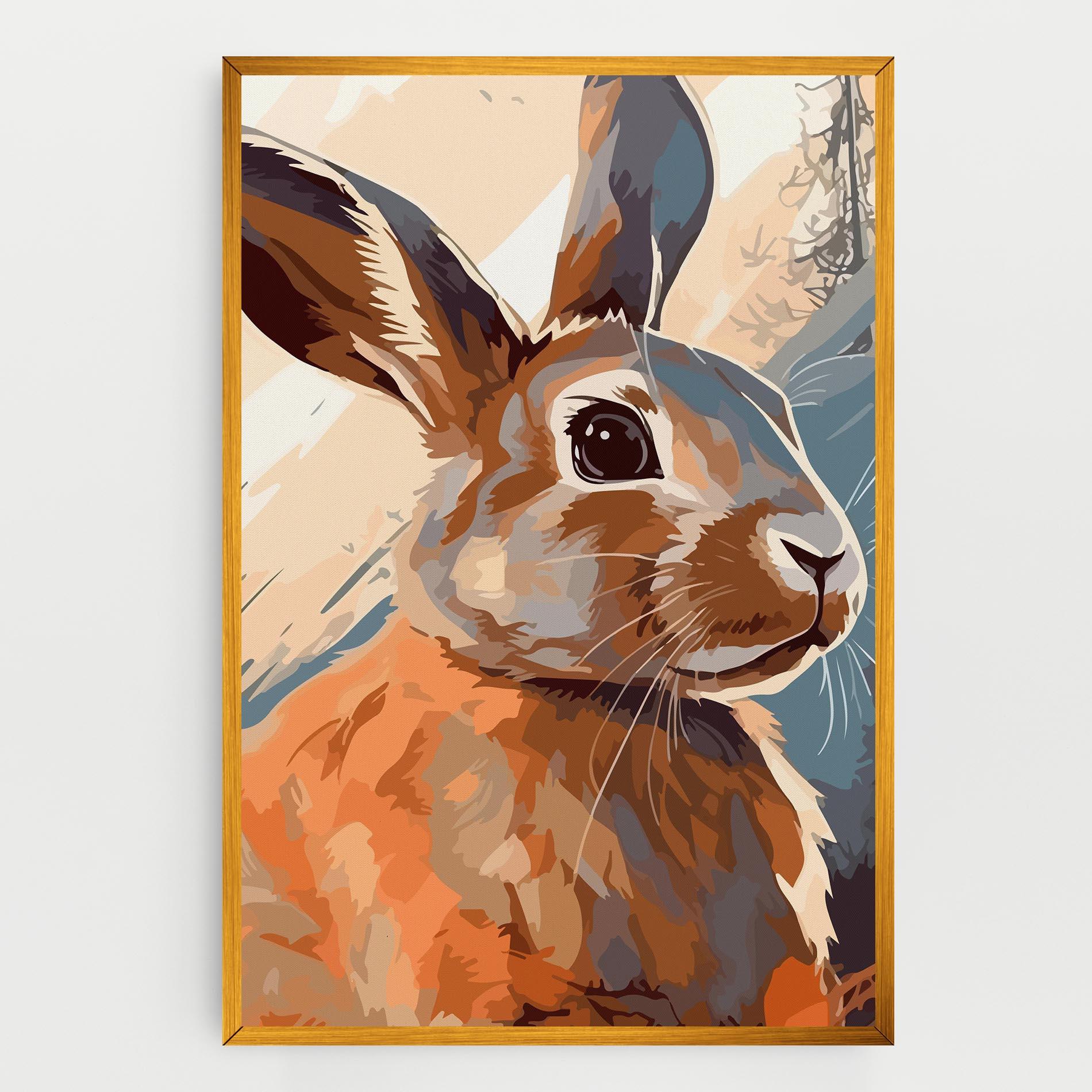 Tablou Canvas Anime Rabbit mockup 0
